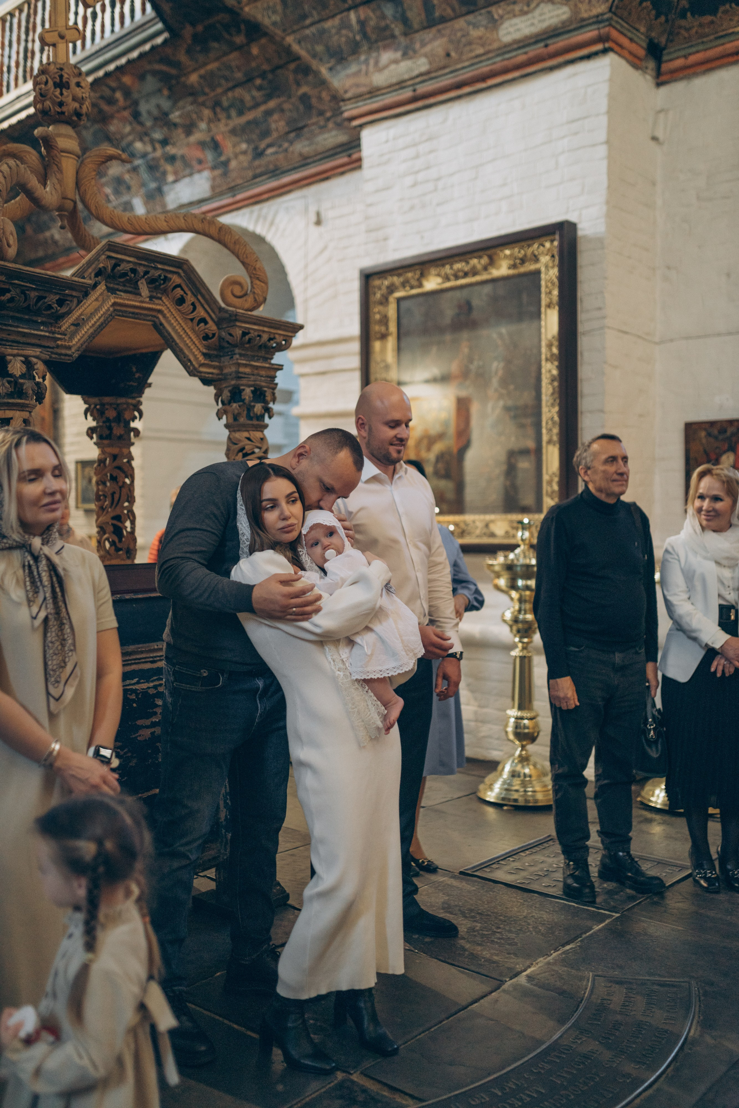 Крещение Марии. Семейный фотограф и фотограф на роды в Ростове-на-Дону Мухина Виктория