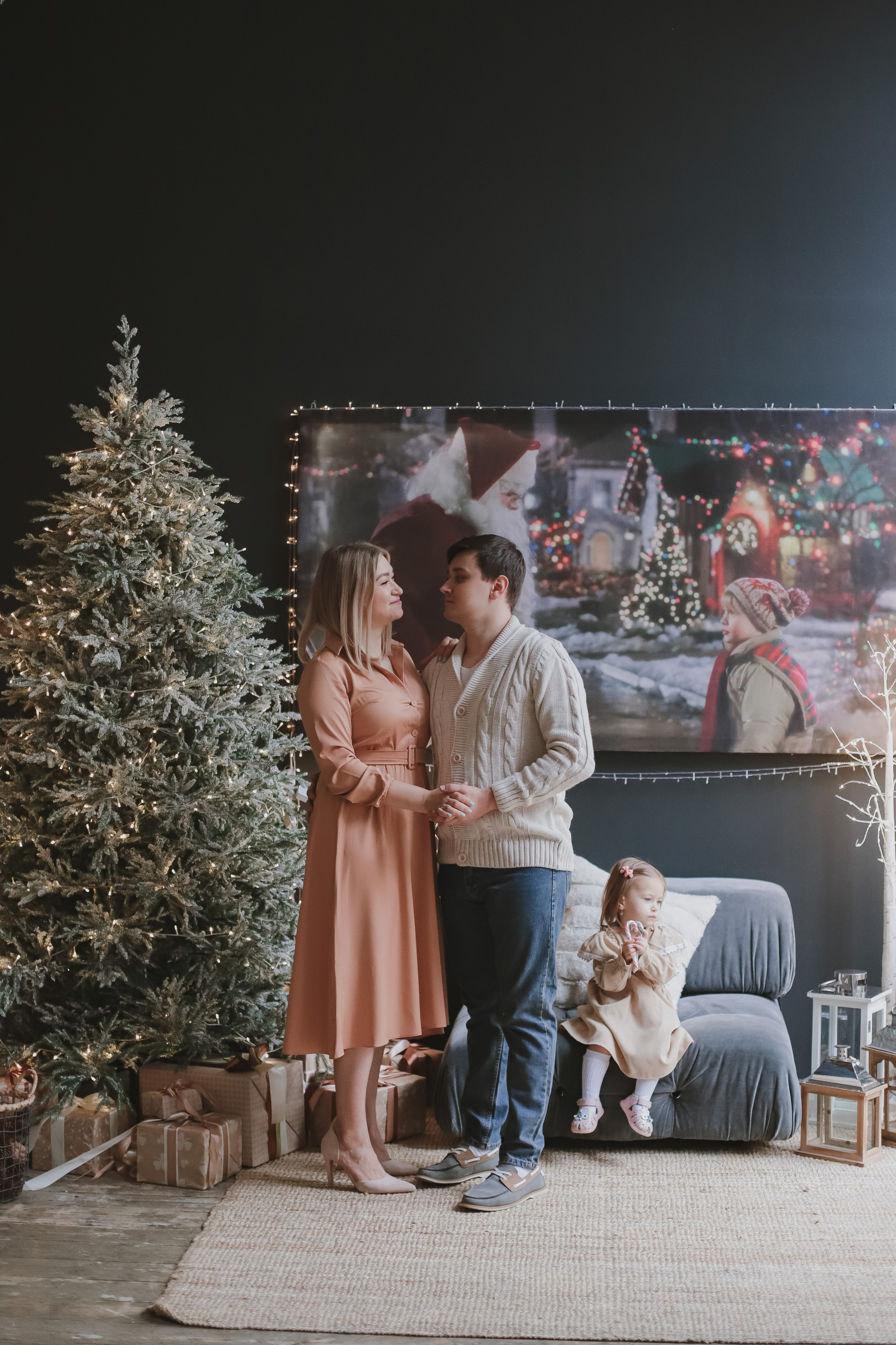 Семейная в студии Famous. Свадебный, семейный и детский фотограф в Люберцах Зайцева Анастасия