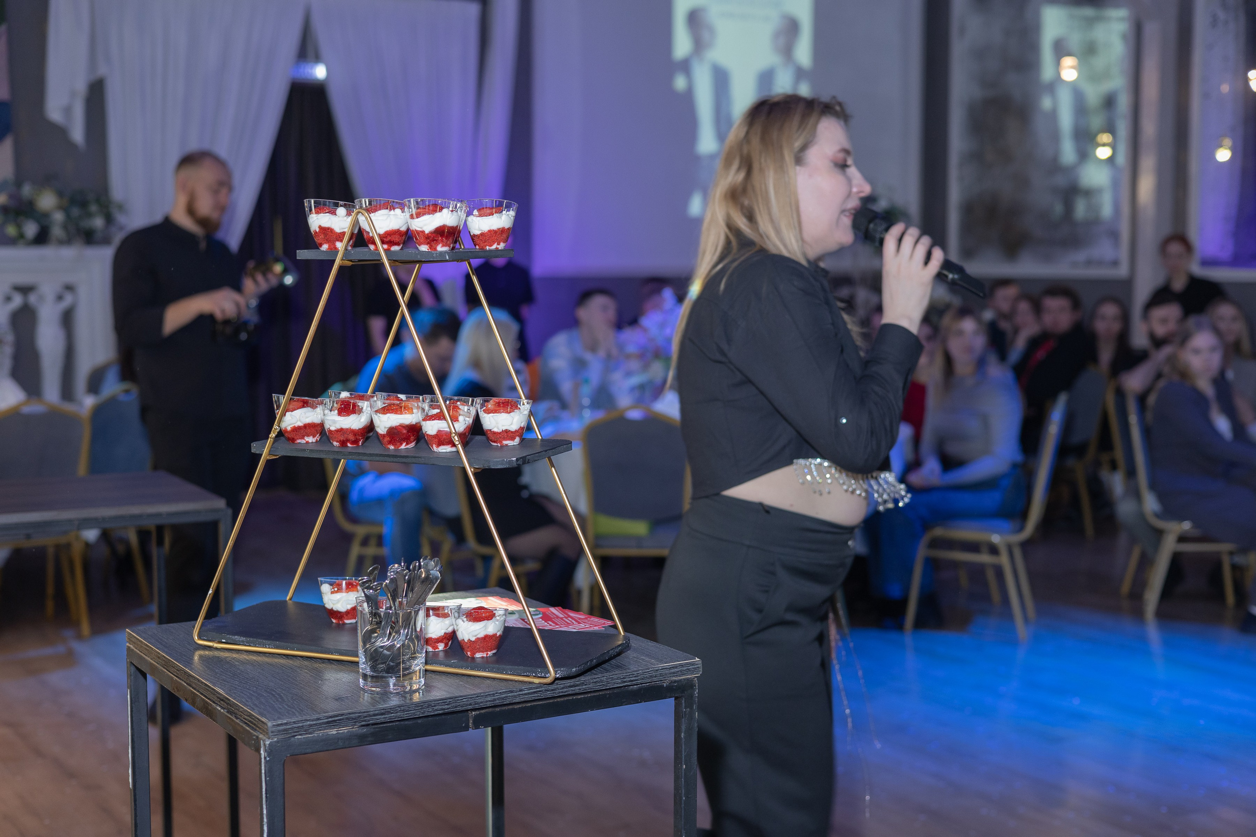 Свадебное чаепитие для молодоженов