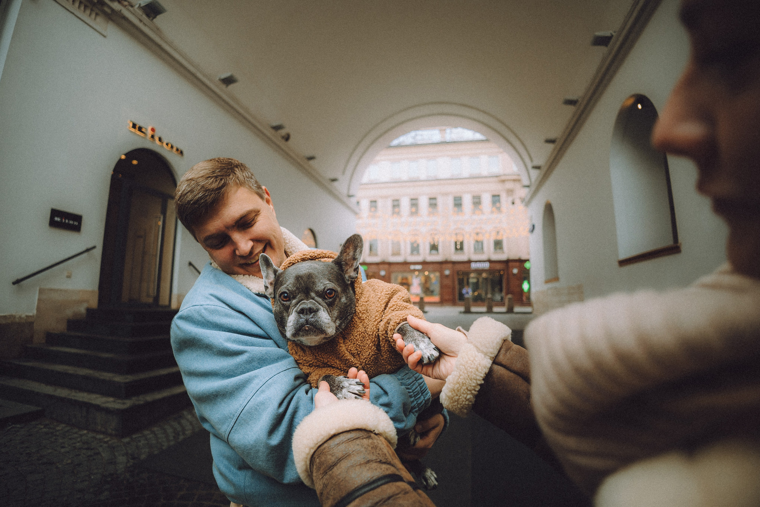 Юля, Вова и Моня