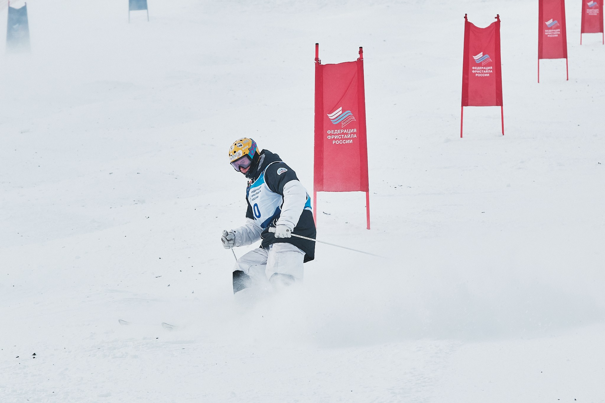 Фотосъемка соревнований по лыжному фристайлу
