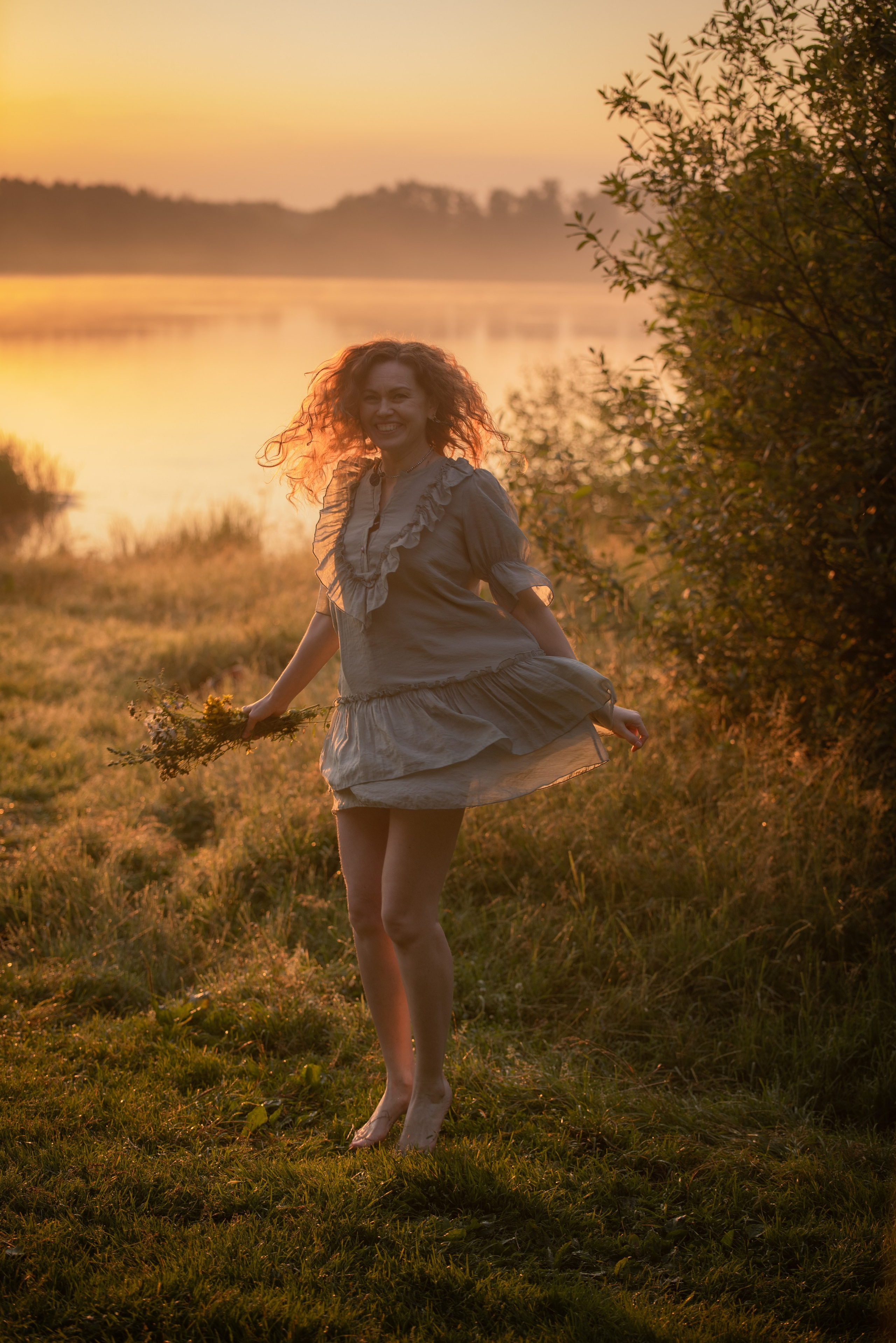 Рассвет с Олей. Женский и семейный фотограф в Москве, Железнодорожном Анастасия Кинёва