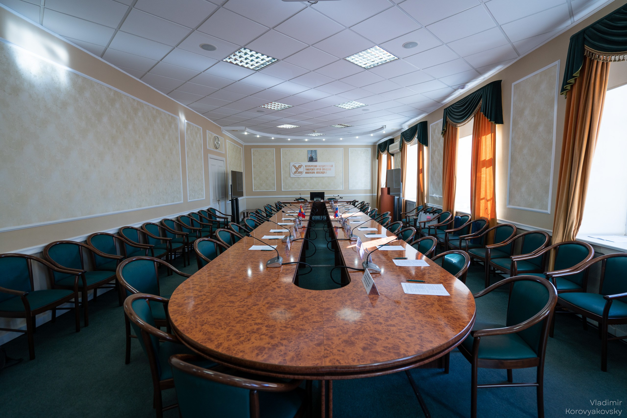 Совещание руководства ПГУПС с Делегациями Исполнительного агентства Правительства Монголии и делегацией АО «УБЖД». Фотограф Владимир Коровяковский