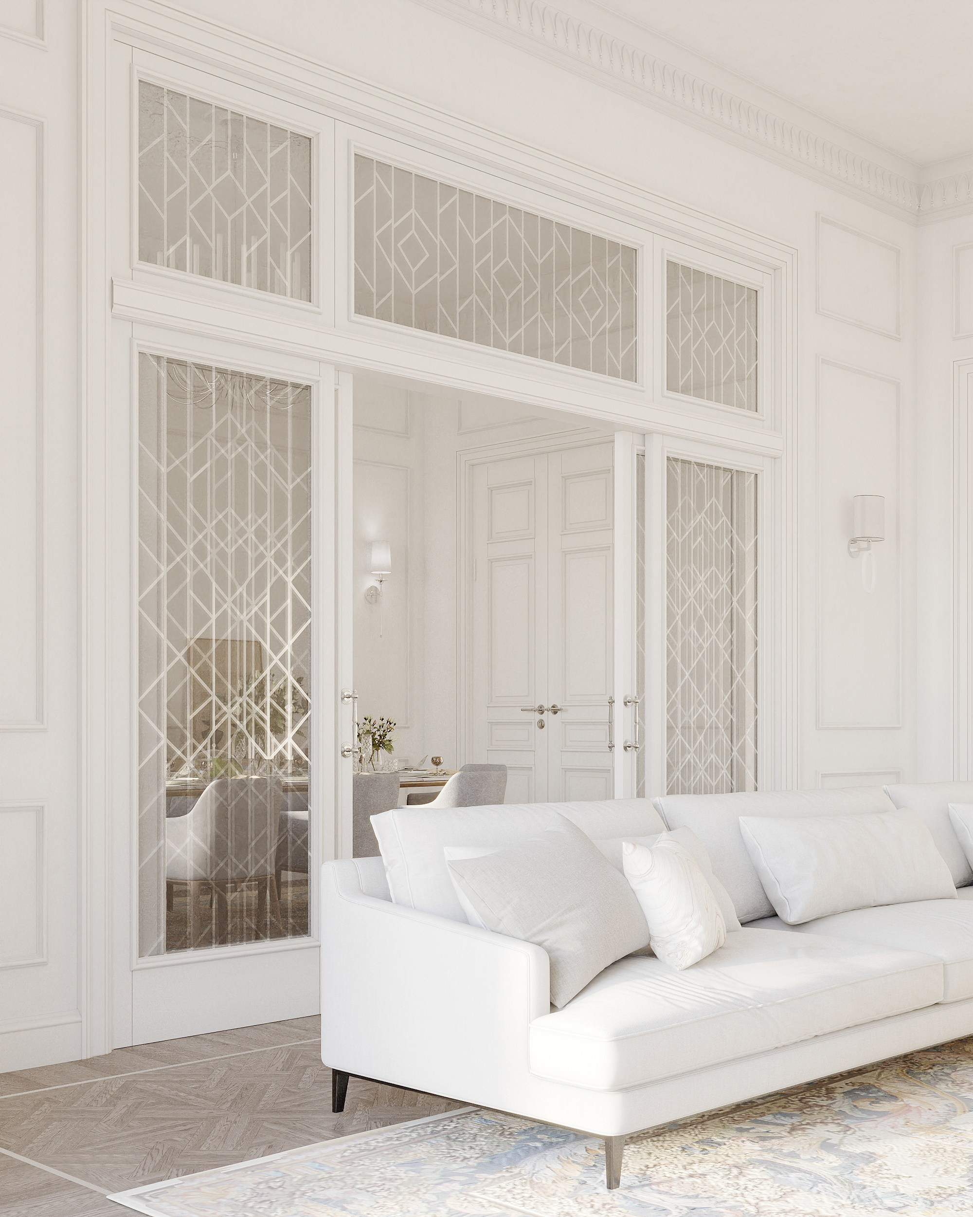 Четырехкомнатная квартира в Москве. 3D визуализатор в Москве Сердюк Владислав