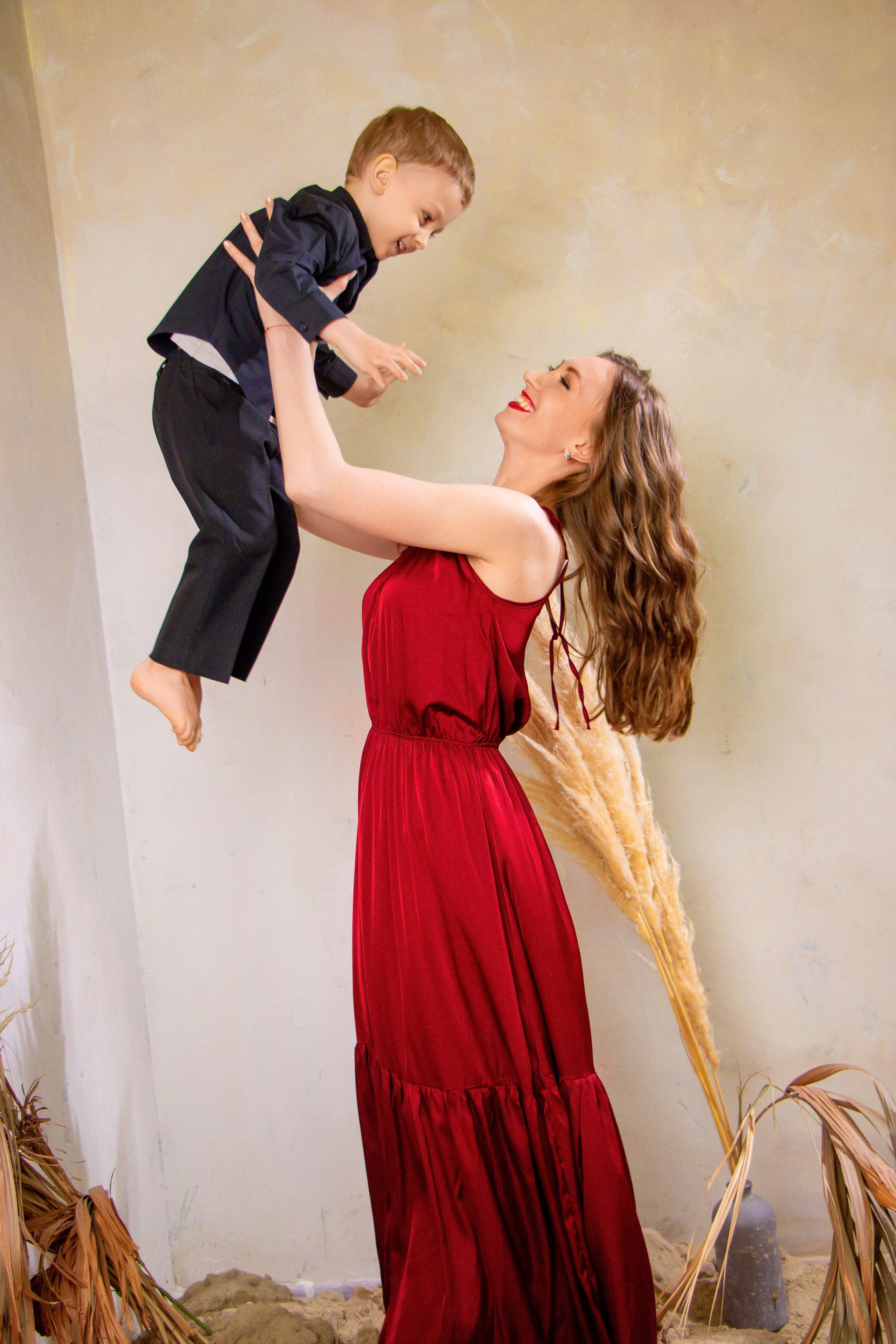 Ангелина с сыном. Фотограф Татьяна Матрос