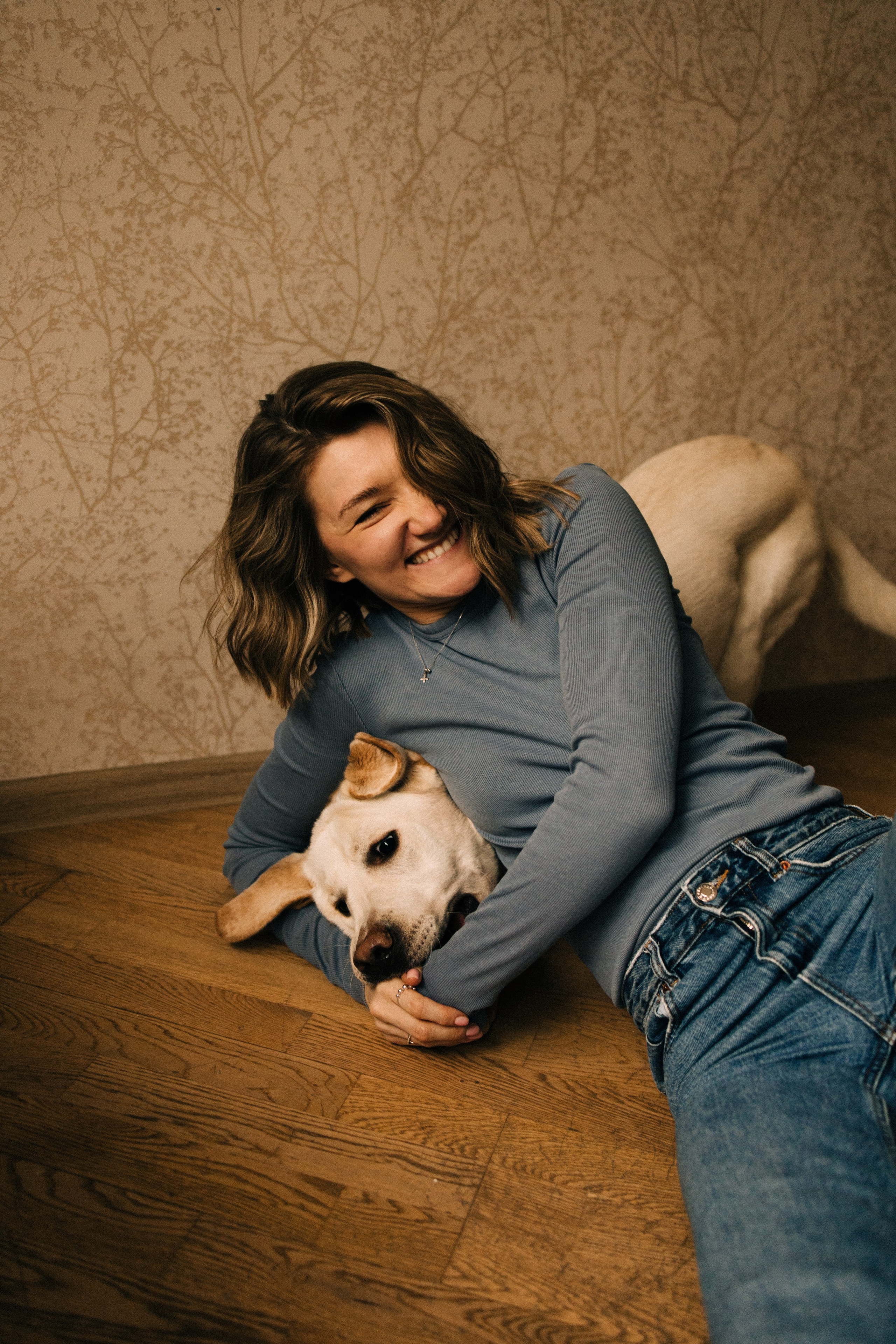 Дома трое. Фотограф Настя Леонова