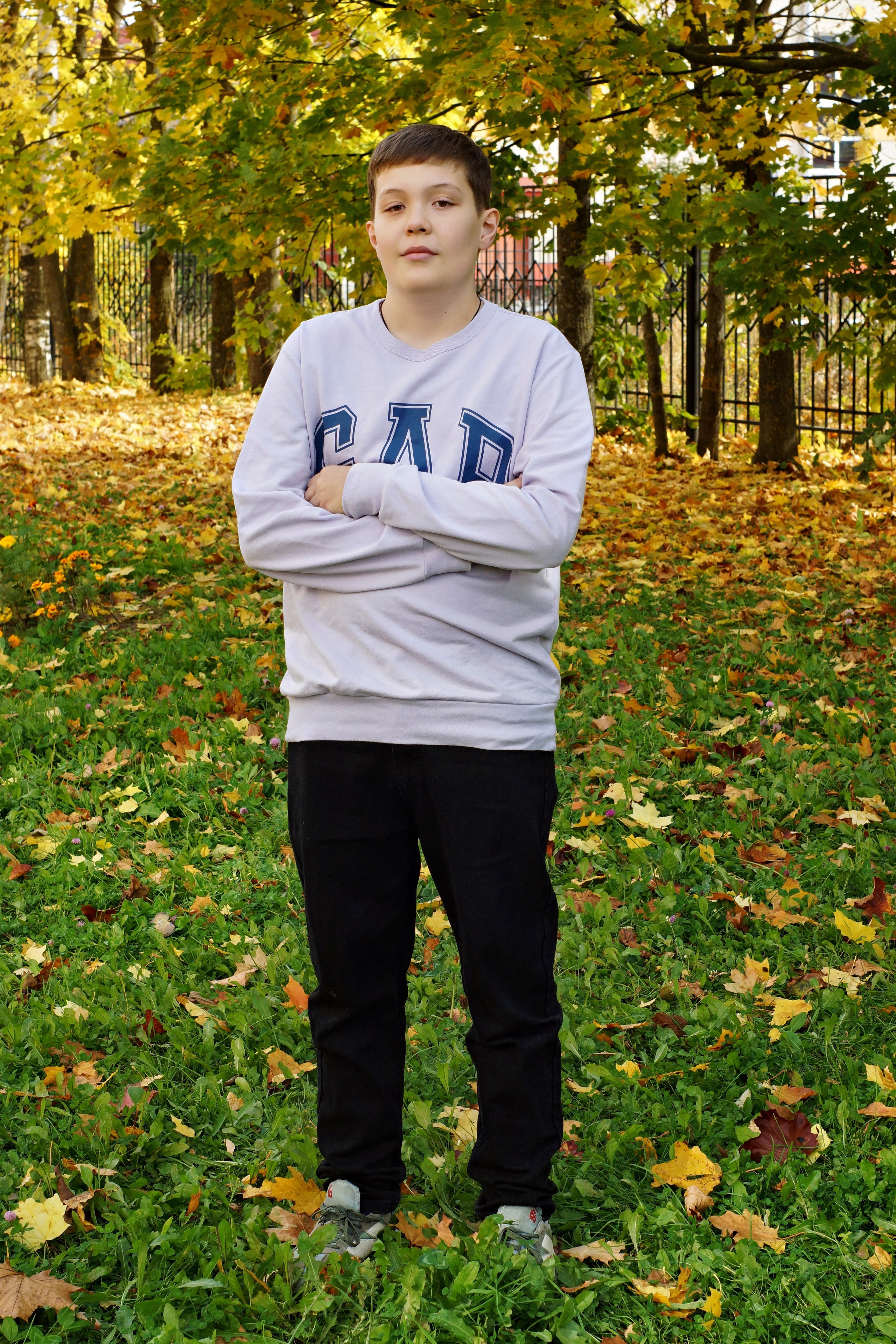 Осенняя фотосессия в школе г. Йошкар-Ола