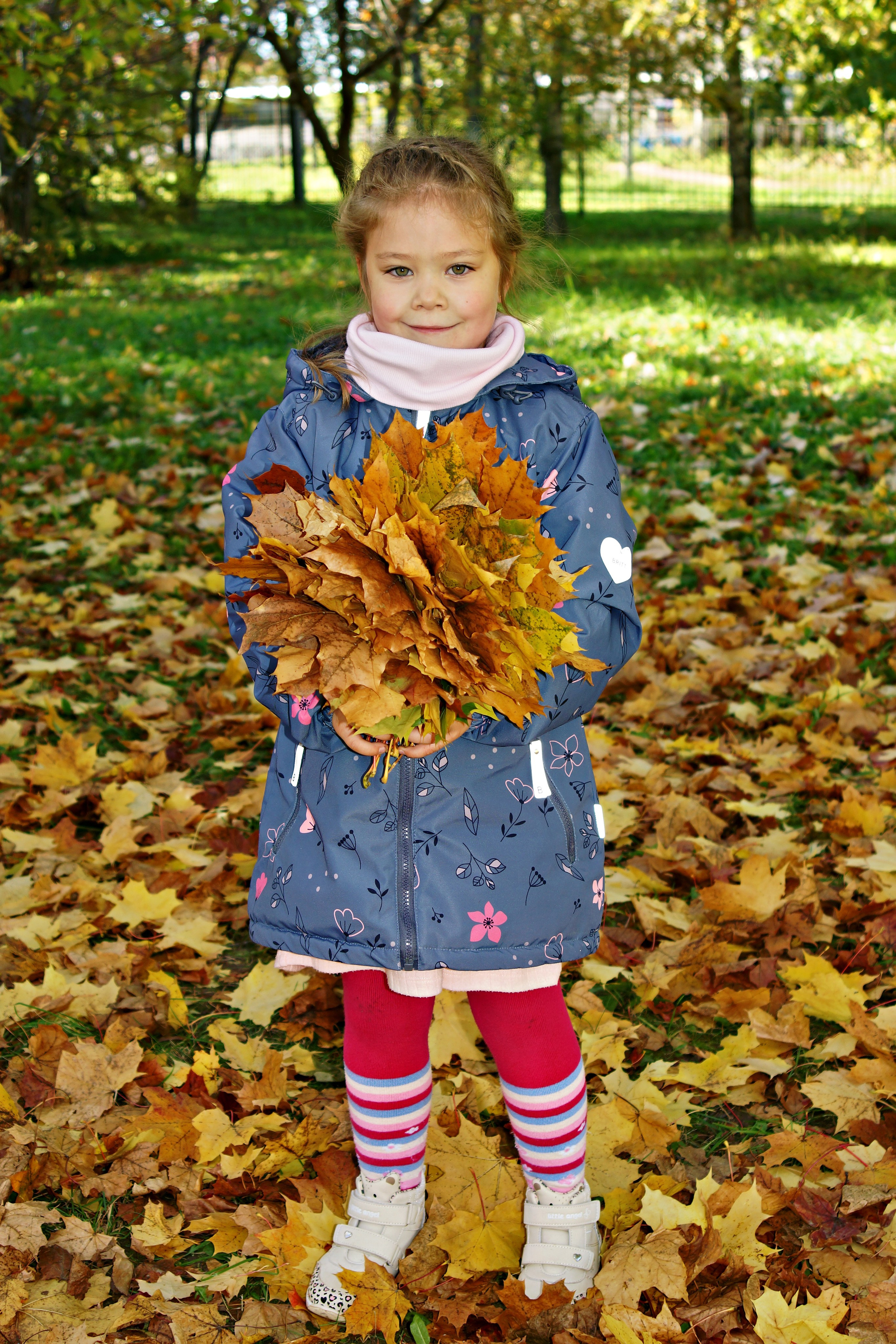Осенняя фотосессия в детском саду г. Йошкар-Ола