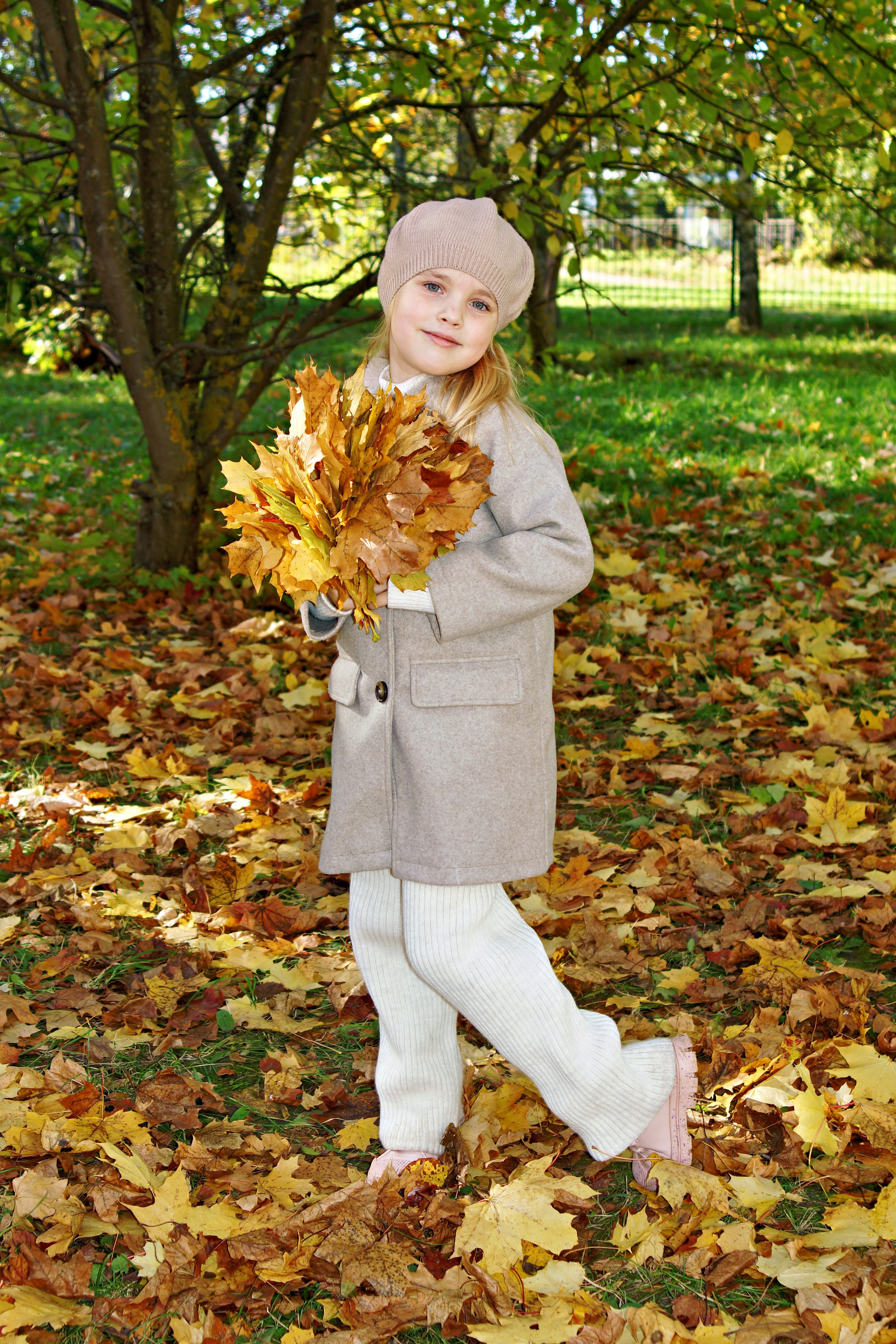 Осенняя фотосессия в детском саду г. Йошкар-Ола
