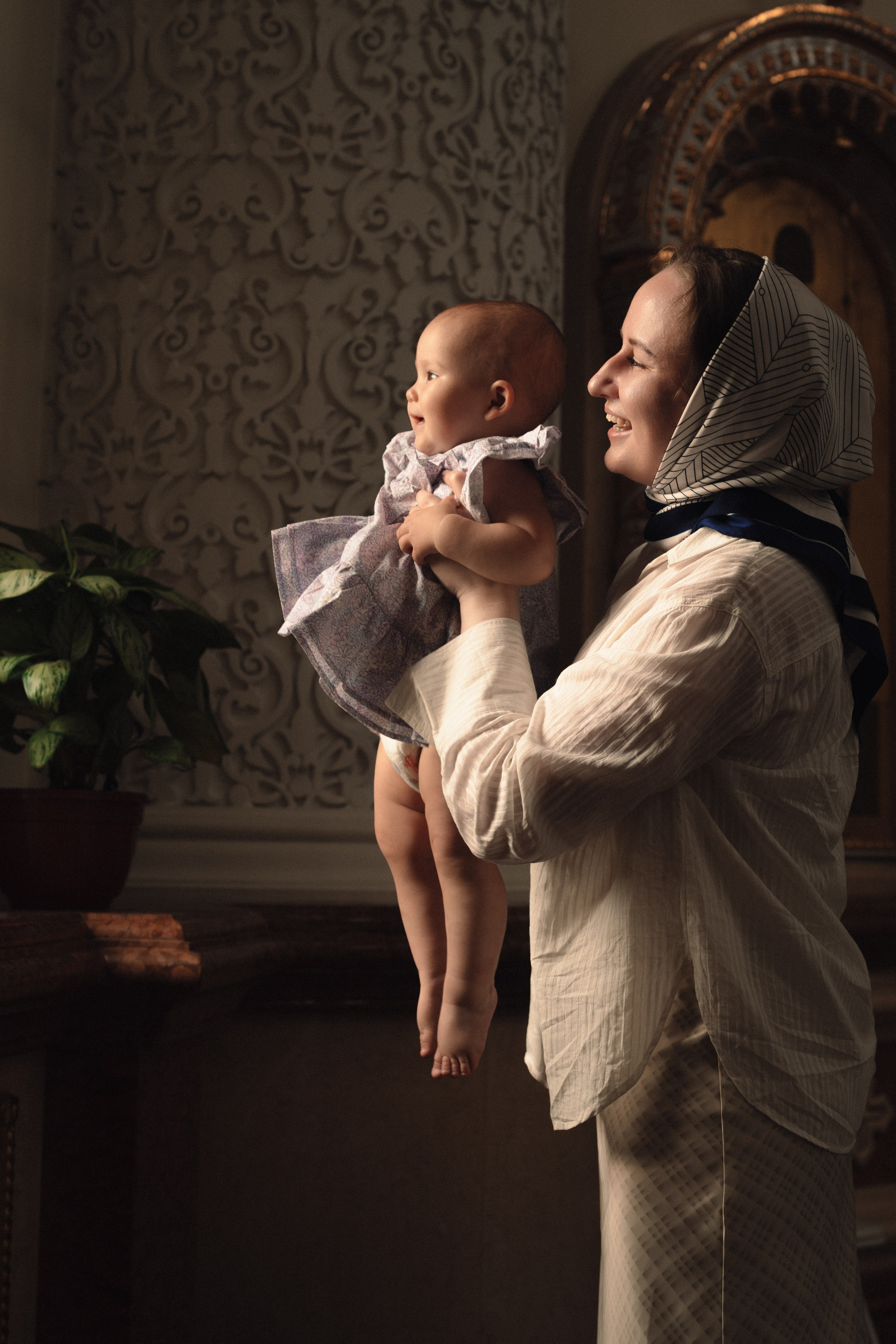 Таинство крещения. Семейный фотограф Валерия Фабричникова, Москва
