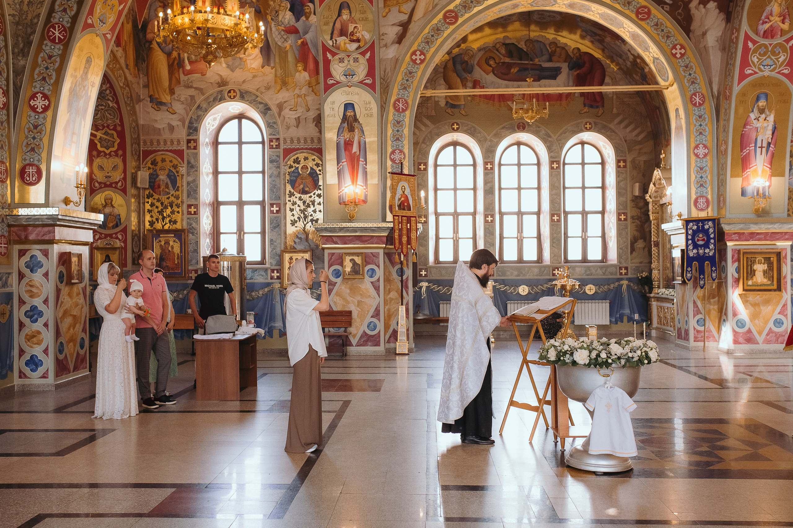 Таинство Крещения. Портретный и свадебный фотограф в Воронеже Елена Михайлова