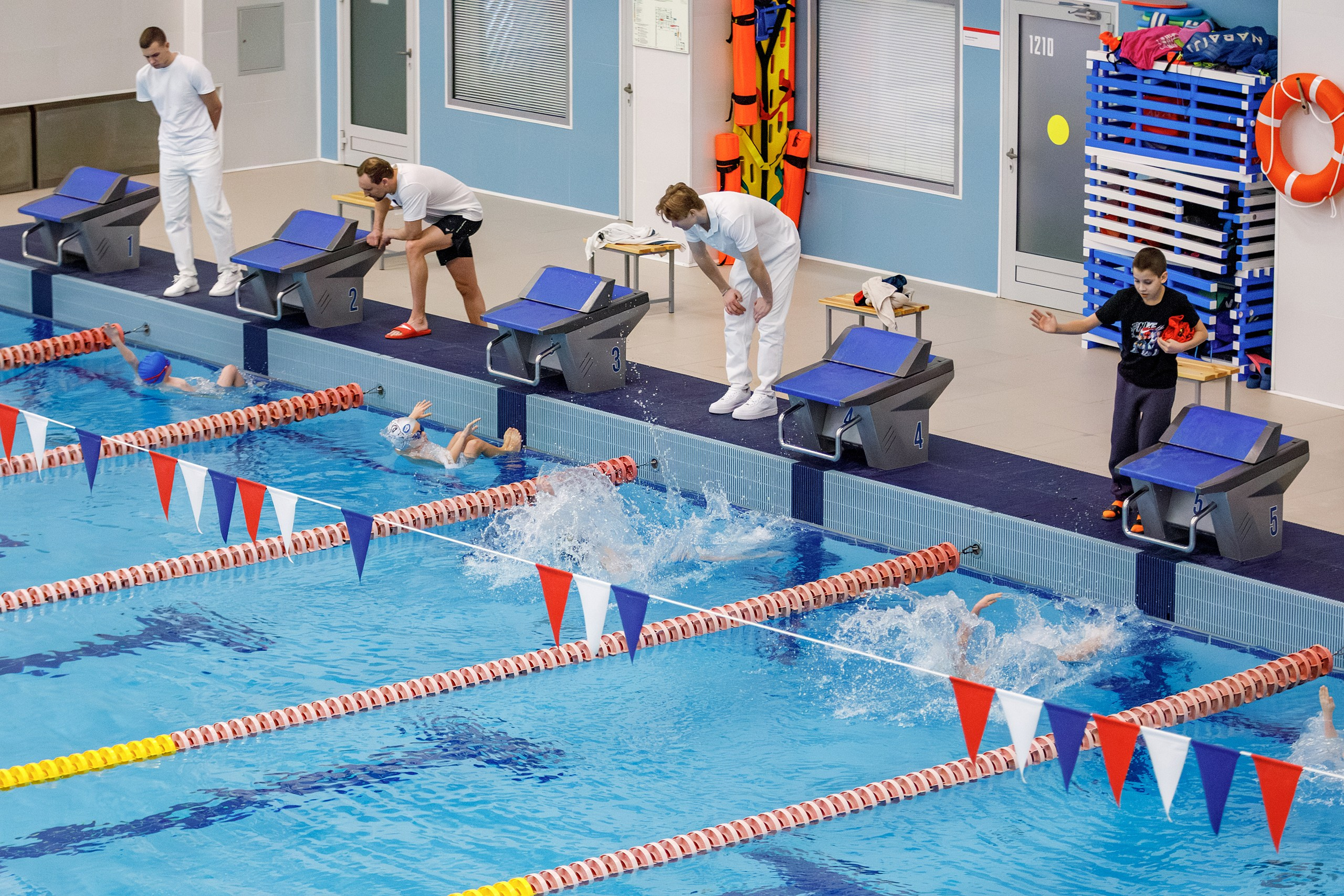 Фотосъемка съемка соревнований по плаванию