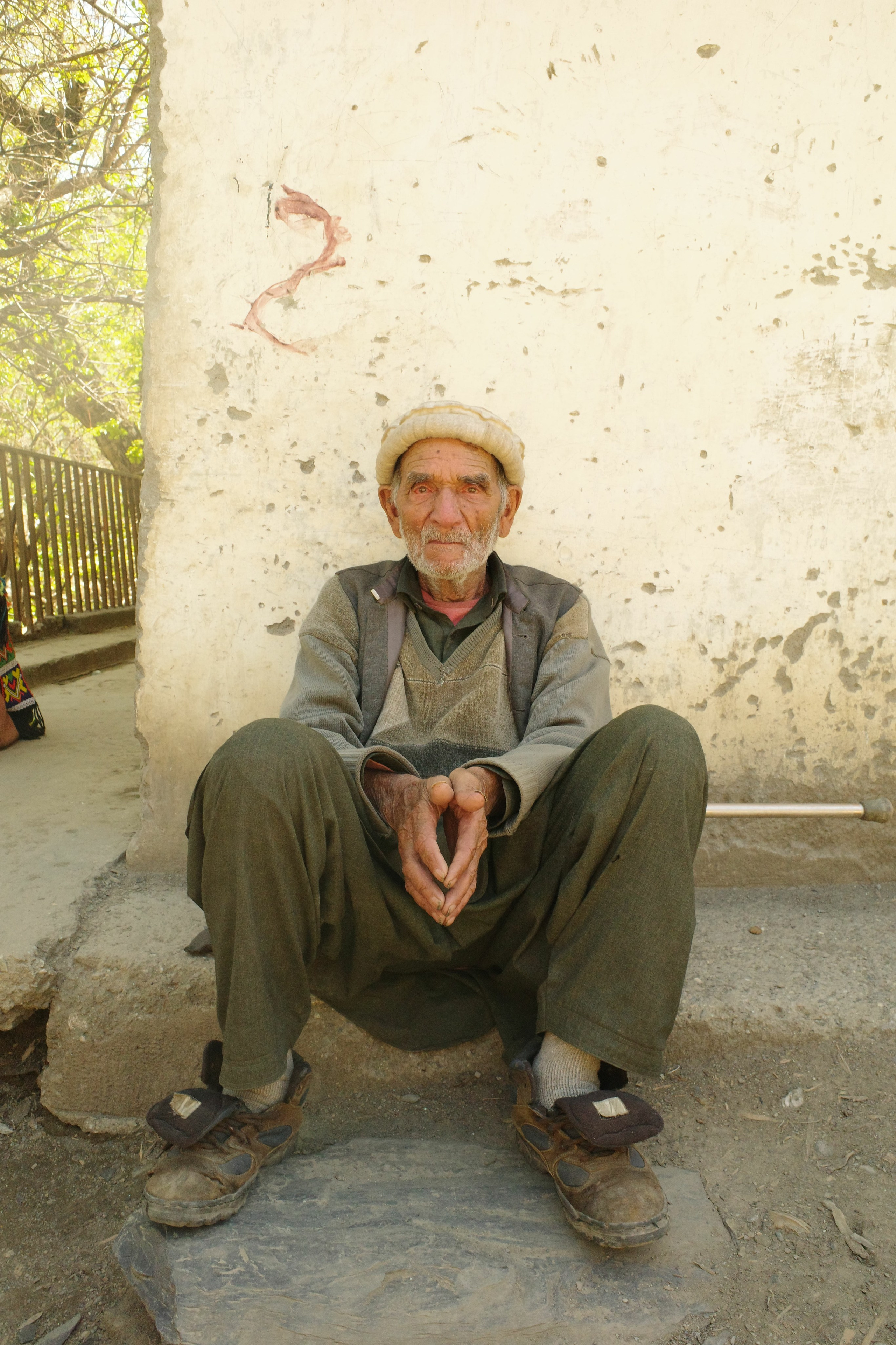 Portrait of an elderly man, Bumburet Valley