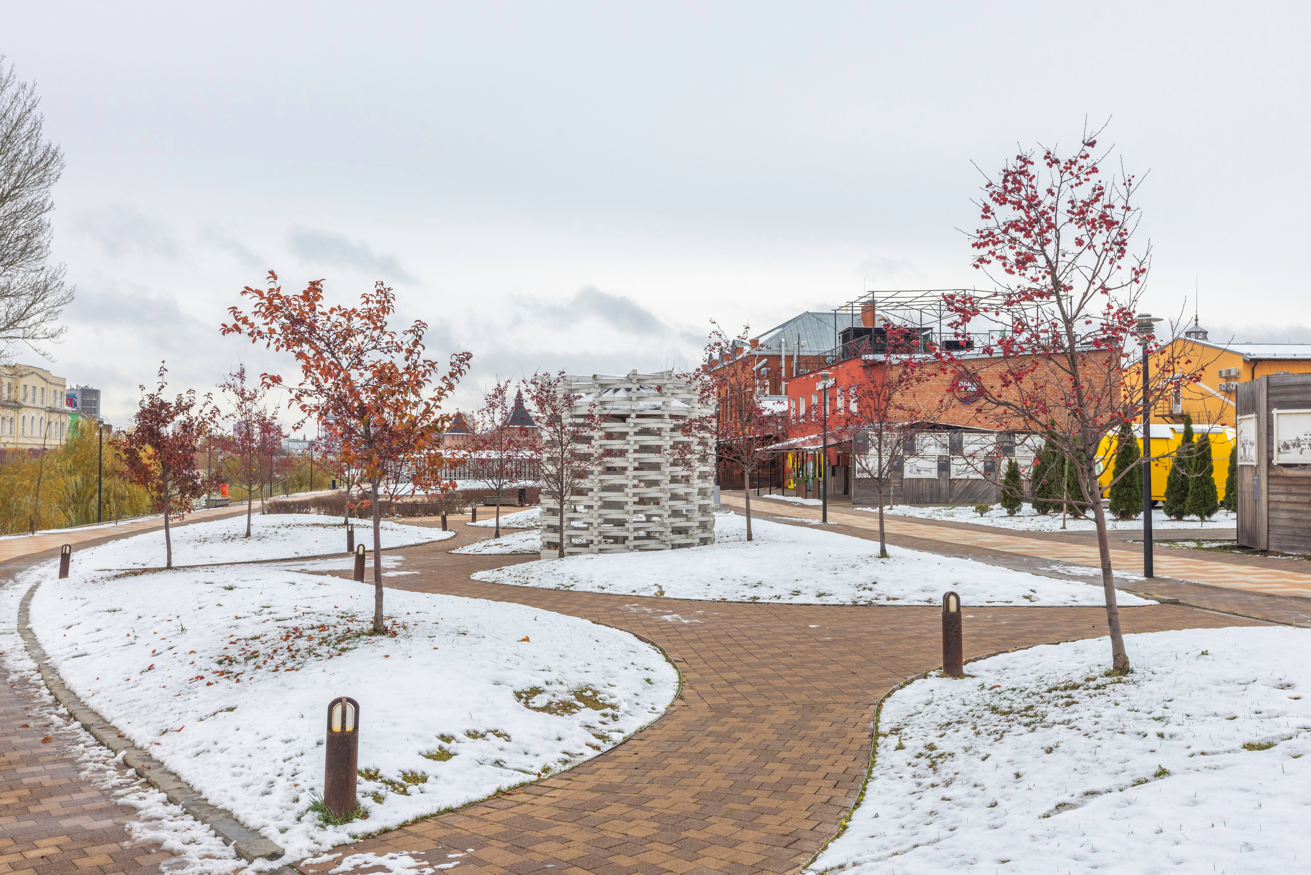 Казанская набережная осенью. Фотограф в Туле Крупский АнДРей. Фотостудия «КАДР71» в Туле