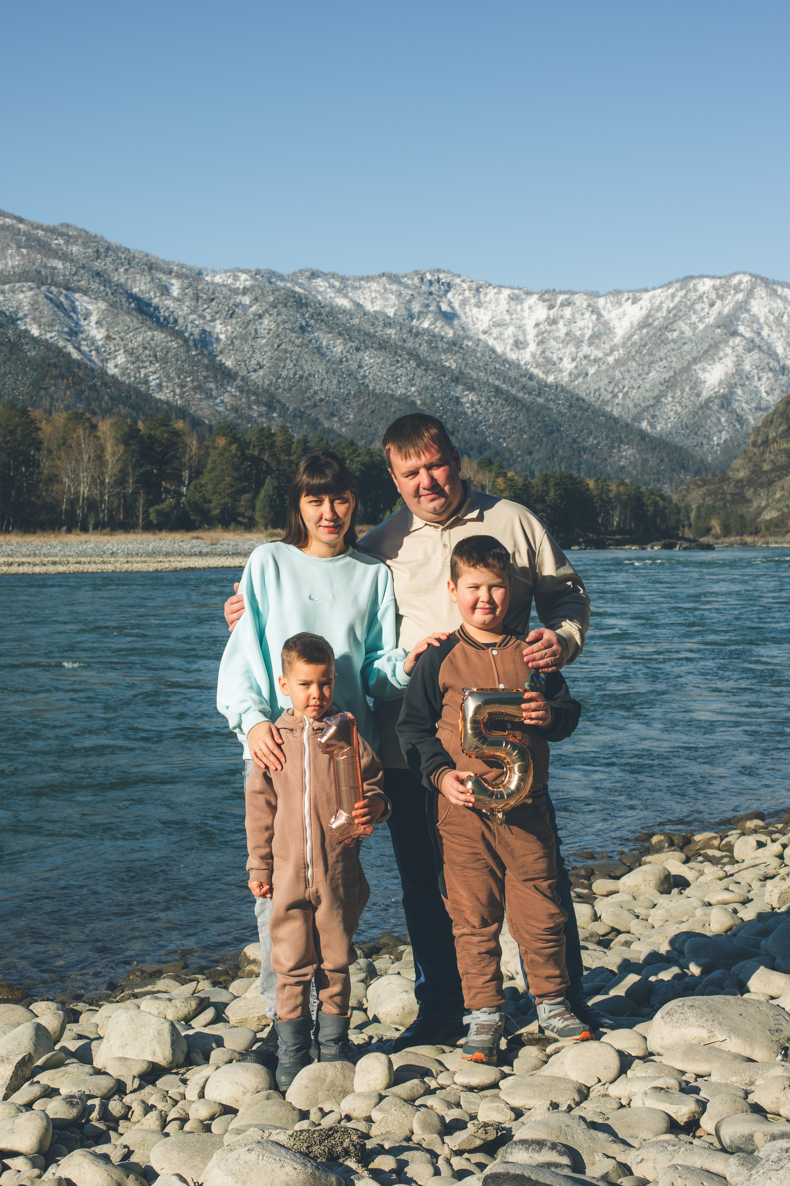 Егор & родные. Фотограф Нина Брандт в Горном Алтае