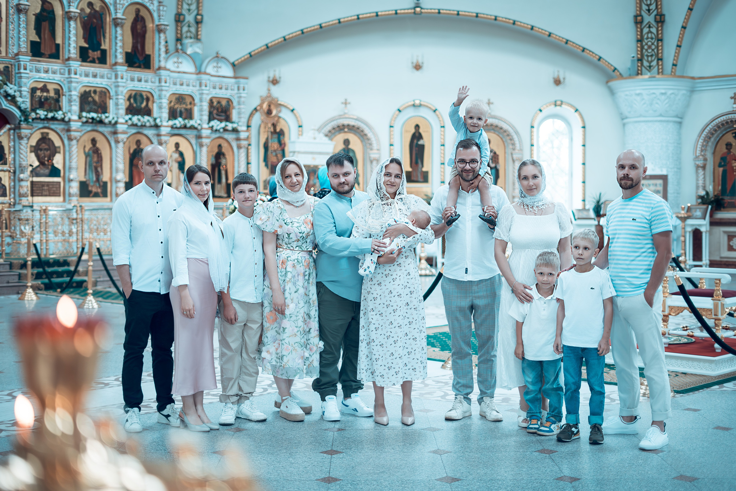 Таинство Крещения Алексея