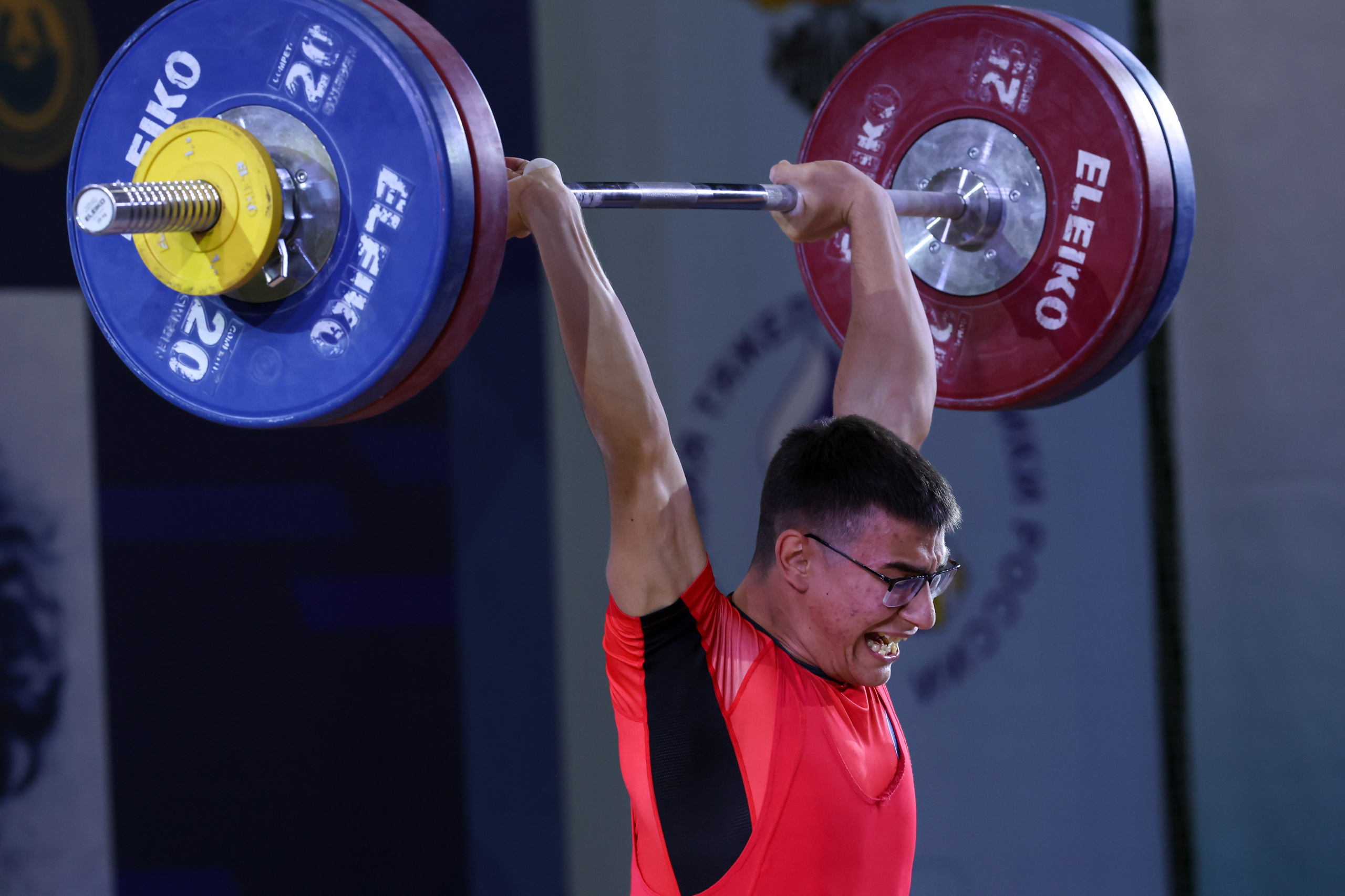 Всероссийские соревнования по тяжелой атлетике памяти В. Ф. Краевского 20.11.2024. Спортивный и репортажный фотограф Антон Тереханов