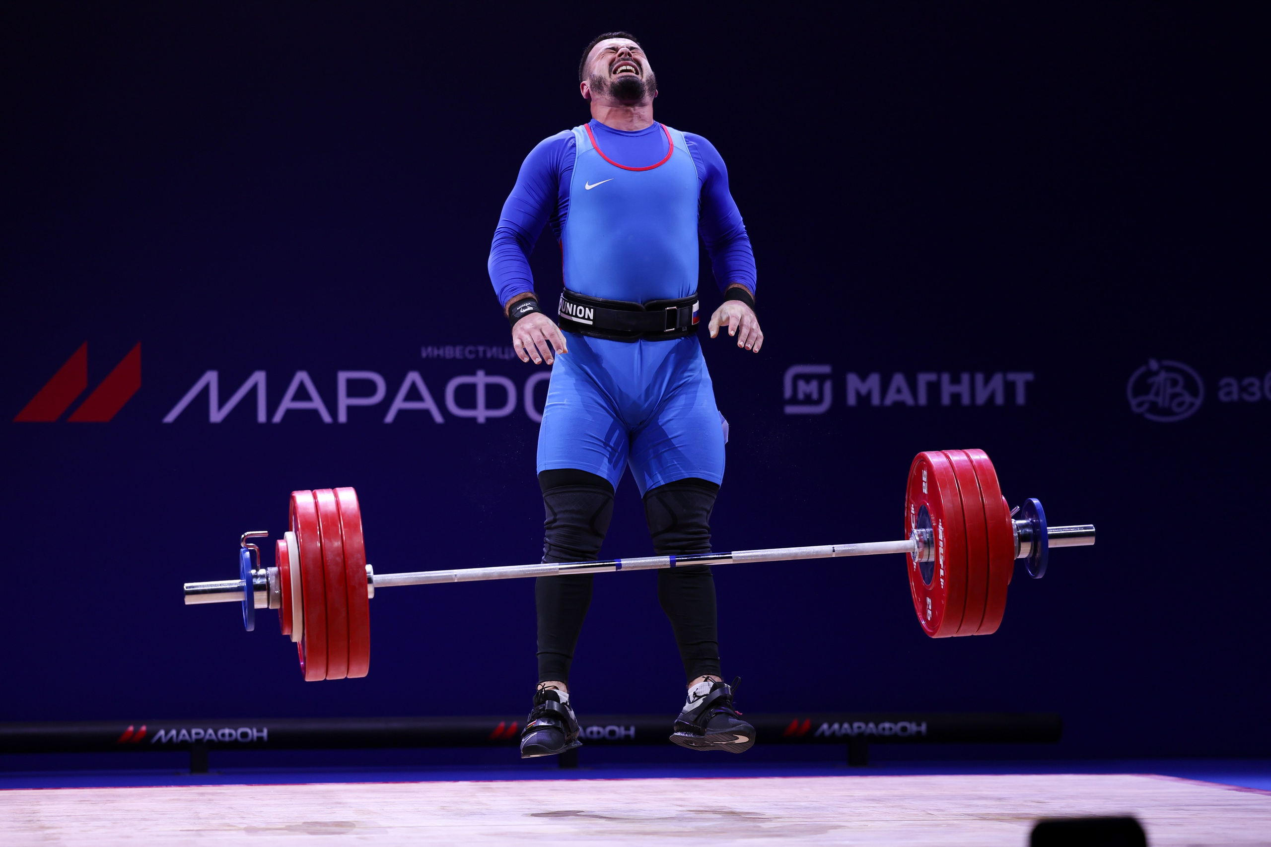 Чемпионат России по тяжелой атлетике 2025. Спортивный и репортажный фотограф Антон Тереханов