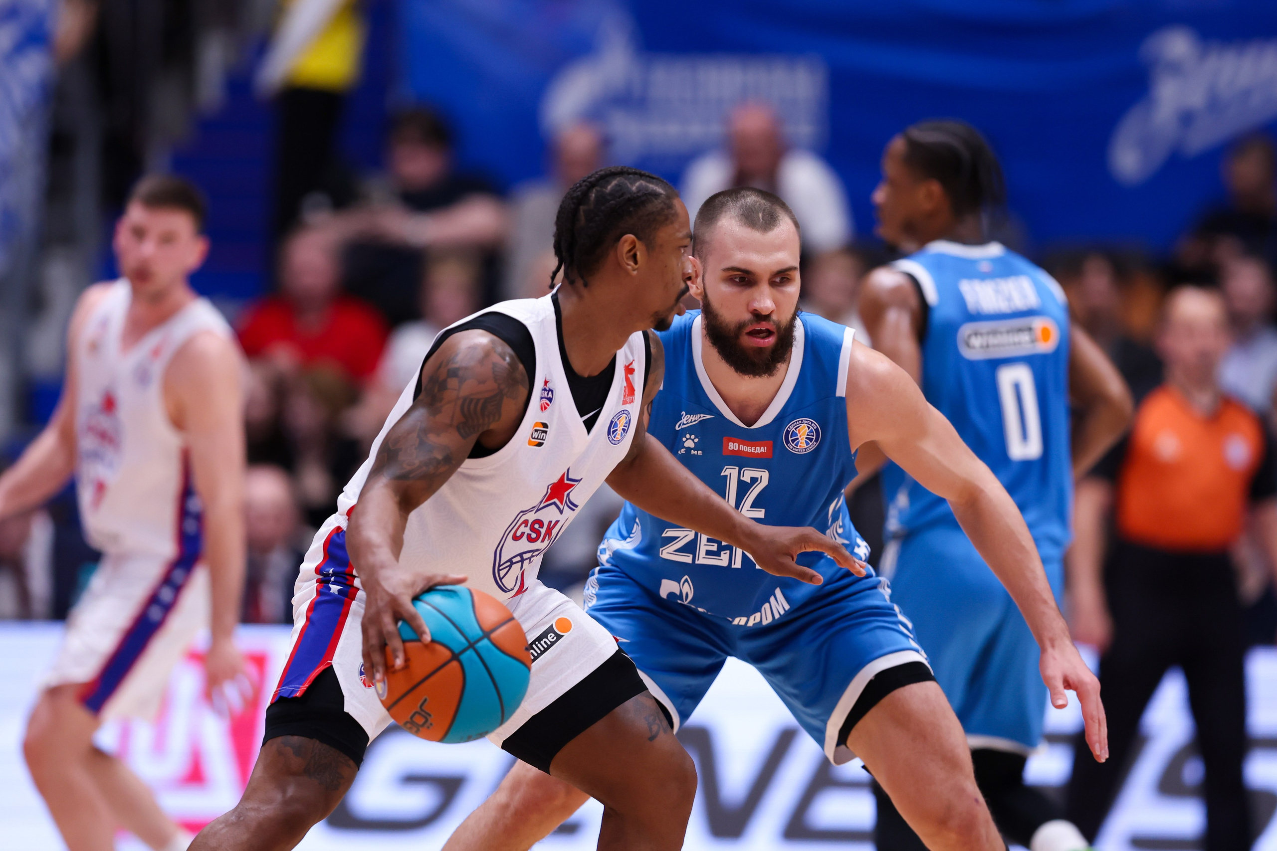 БК «Зенит» — ПБК «ЦСКА» финал ЕЛ ВТБ 5 игра 06.06.2025. Спортивный и репортажный фотограф Антон Тереханов