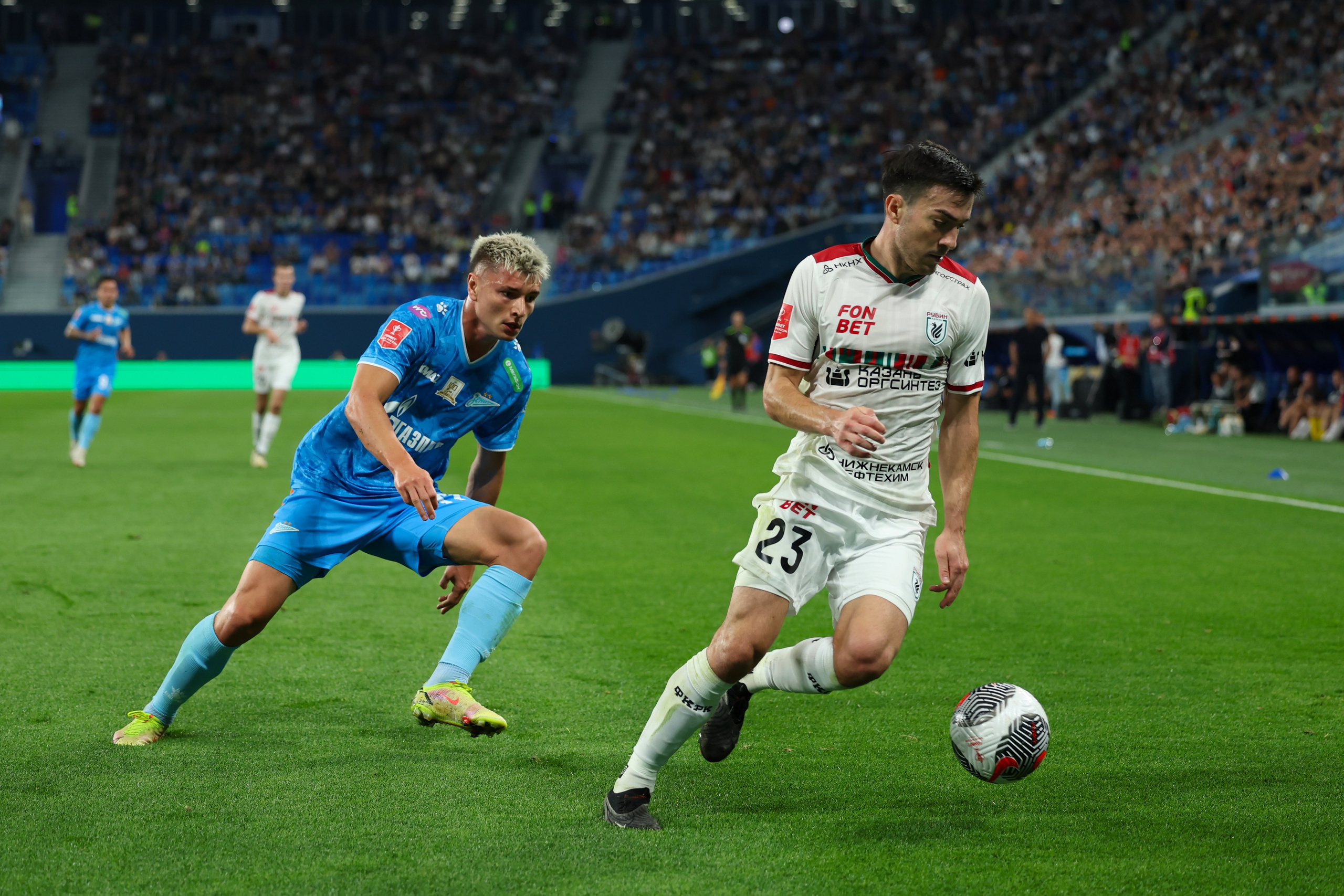 Зенит-Рубин Кубок России по футболу 2024/25 17.09.2024. Спортивный и репортажный фотограф Антон Тереханов