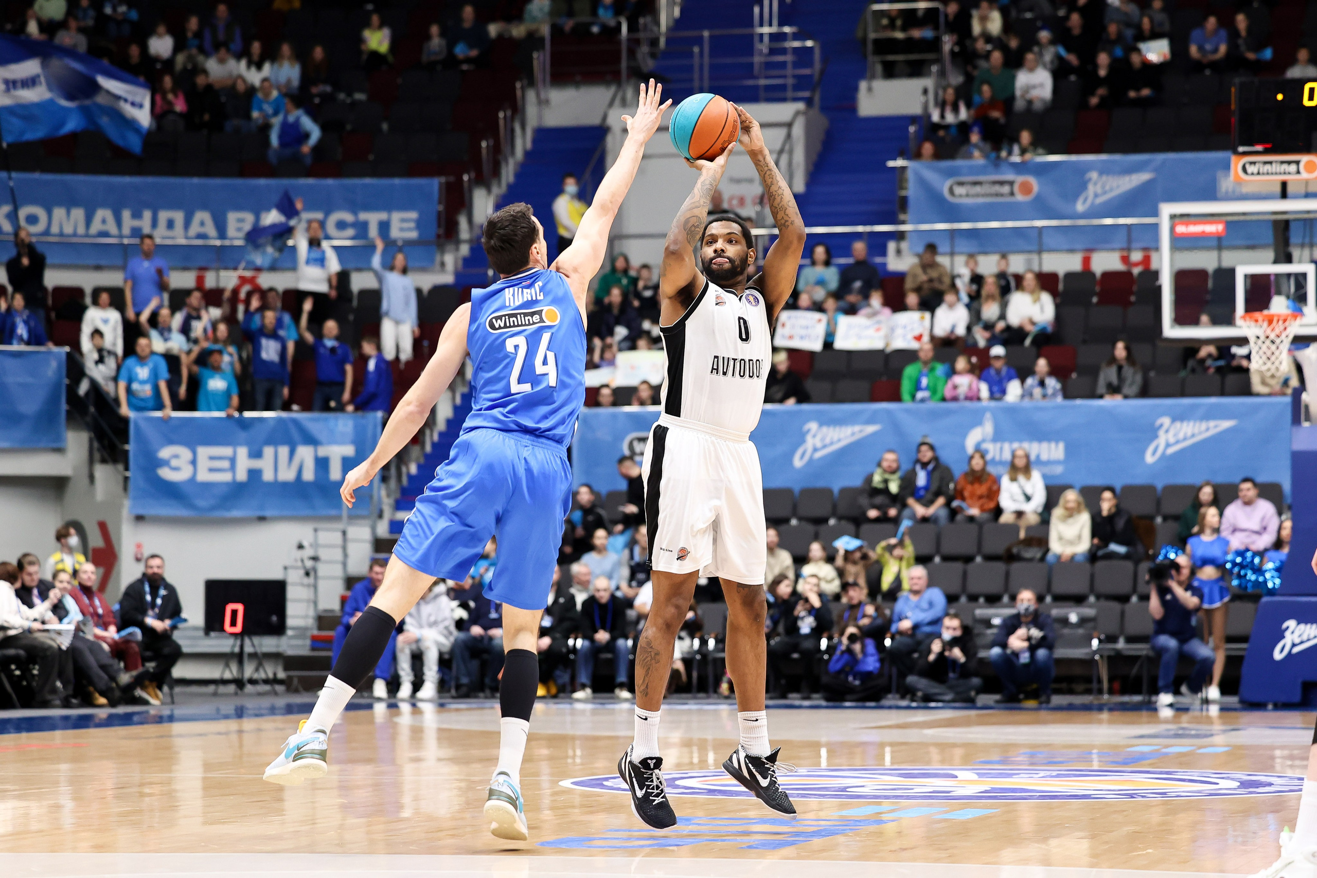Зенит-Автодор 14.01.2024. Спортивный и репортажный фотограф Антон Тереханов