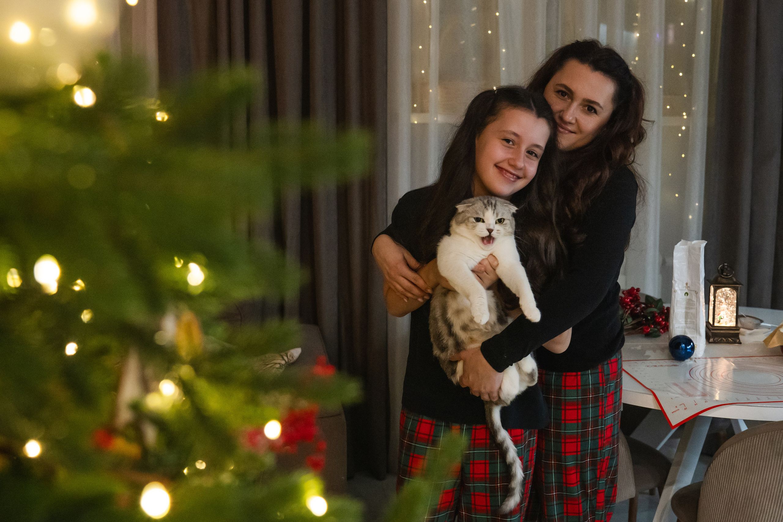 Семейная новогодняя съемка Яны