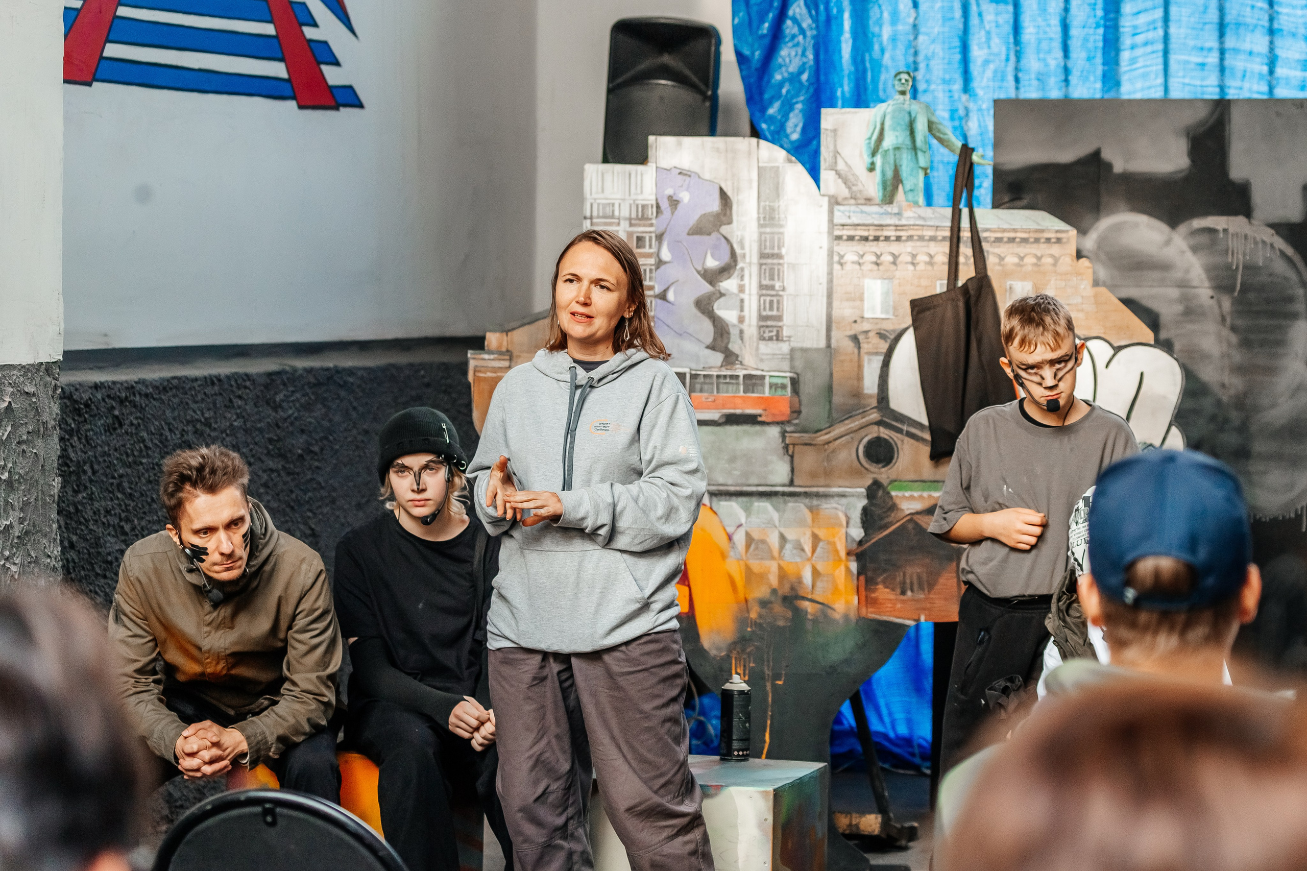 Уличный спектакль «История одного леса». Фотограф Краснодар Марго Хелбен