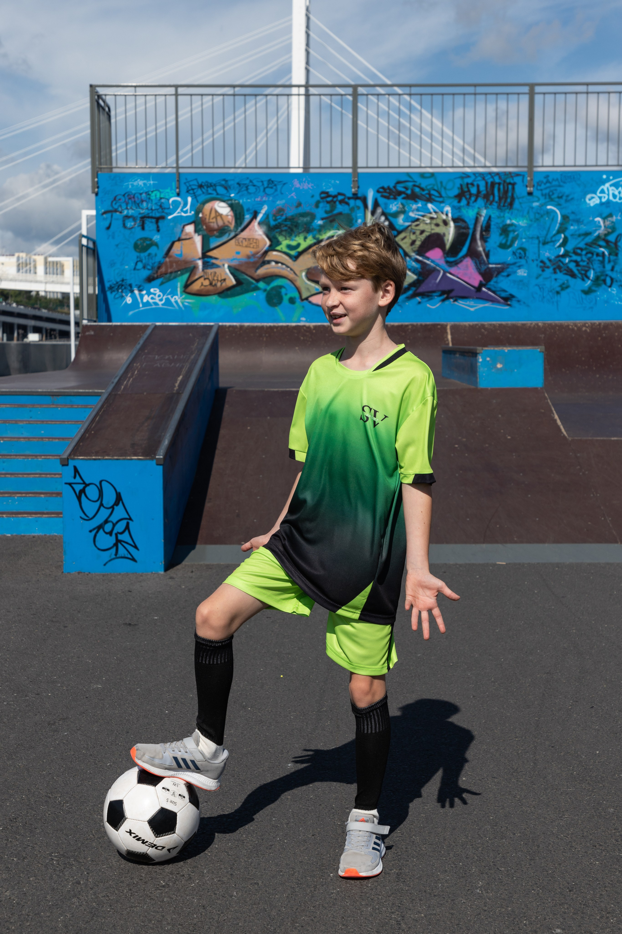 Футбольная форма. Фотограф Денис Лесковский (Тюмень)