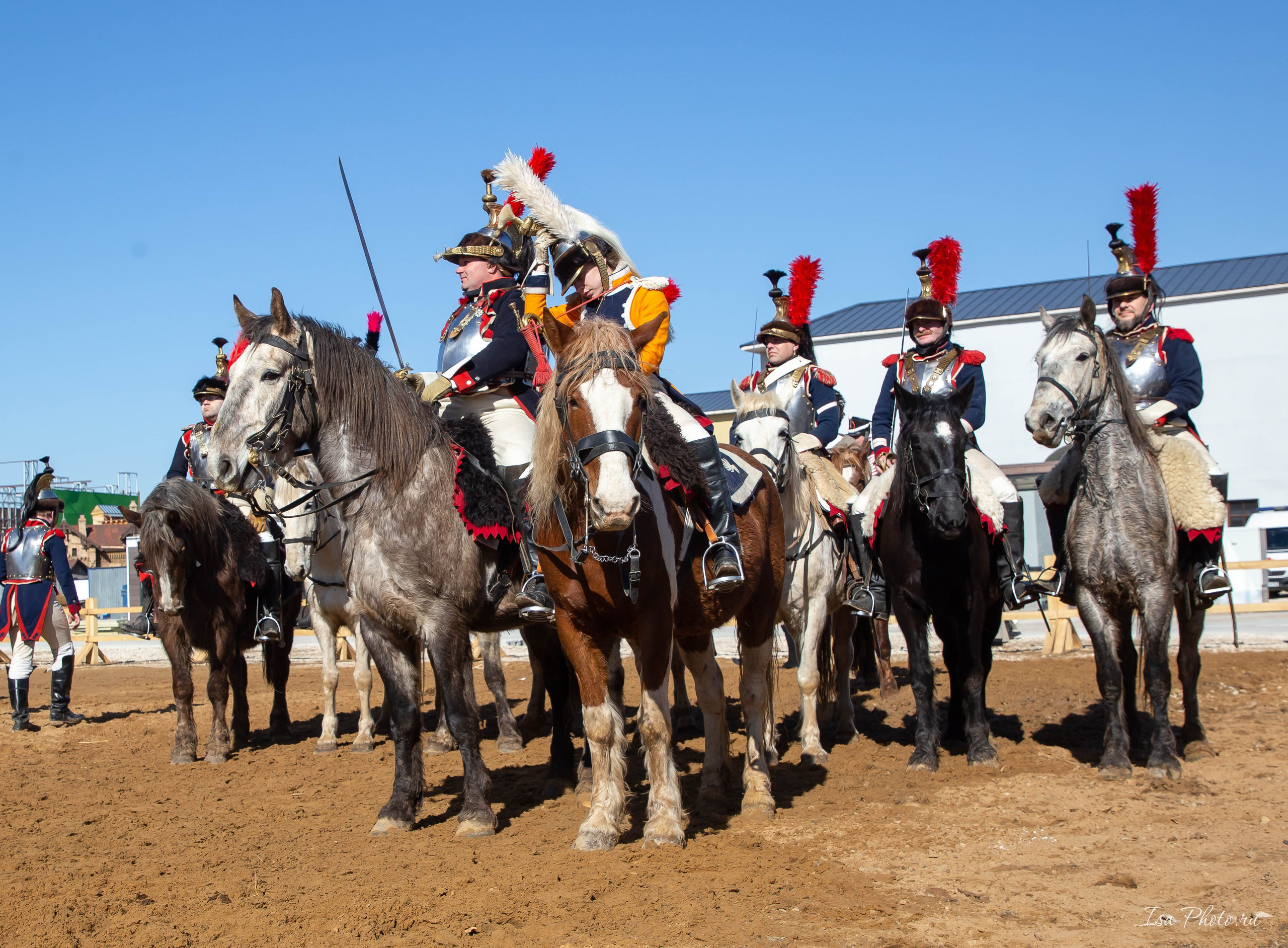 Реконструкция сражения 1812 года. Репортажный фотограф в Москве