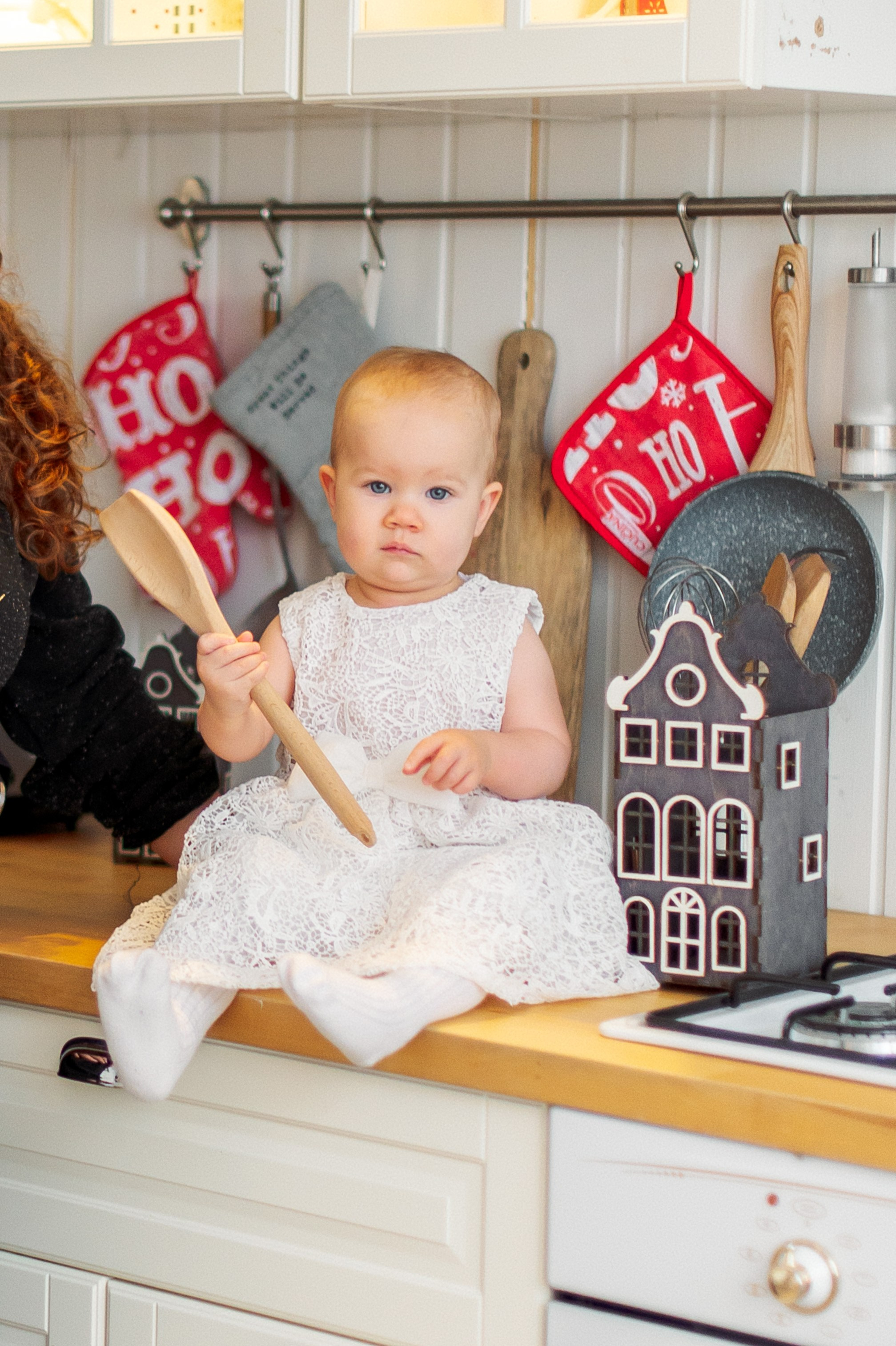 Семейная новогодняя фотосессия в студии. Семейный и свадебный фотограф в Санкт-Петербурге Гришин Юрий