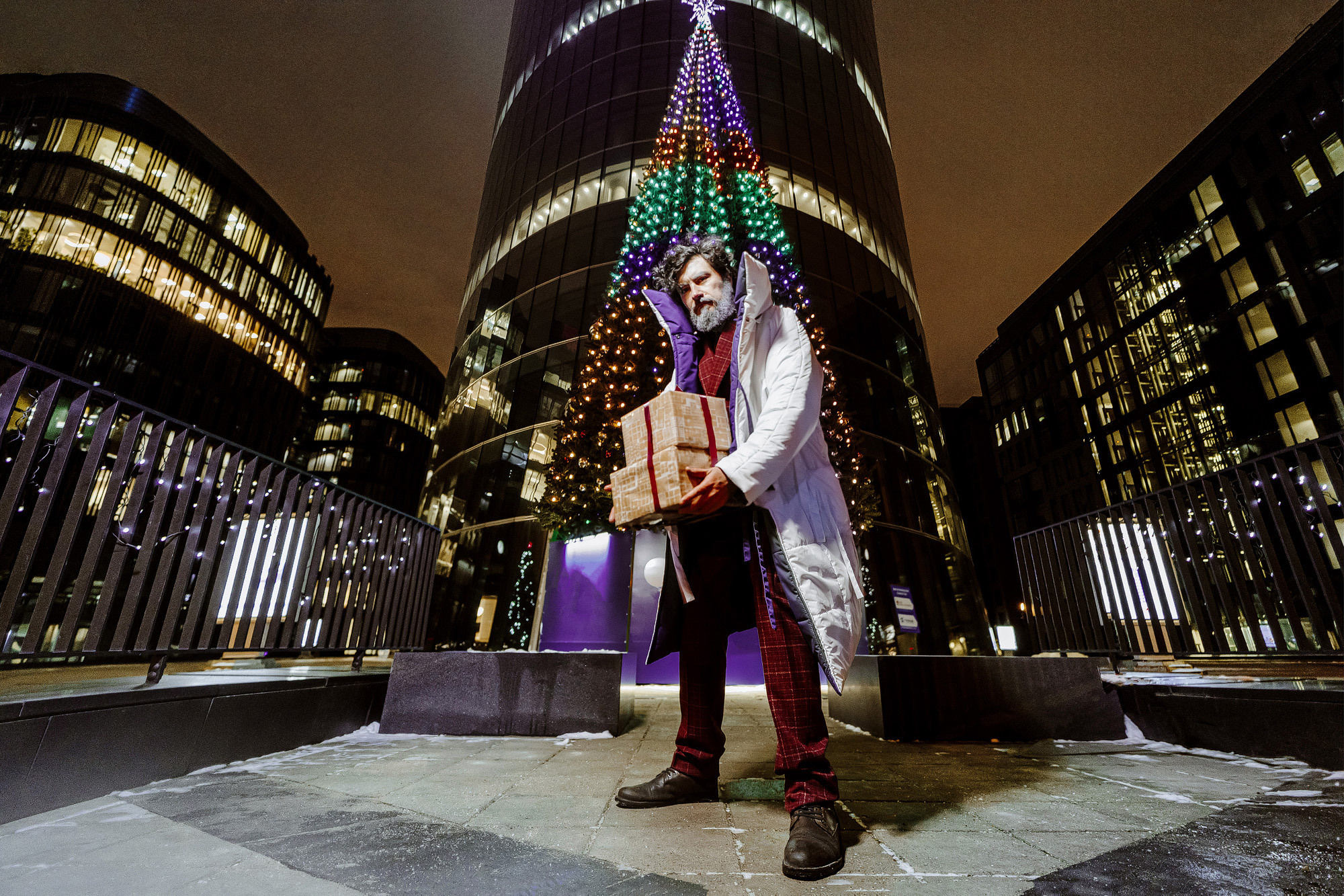 Fashion Santa. Photographer Natalia Baranova