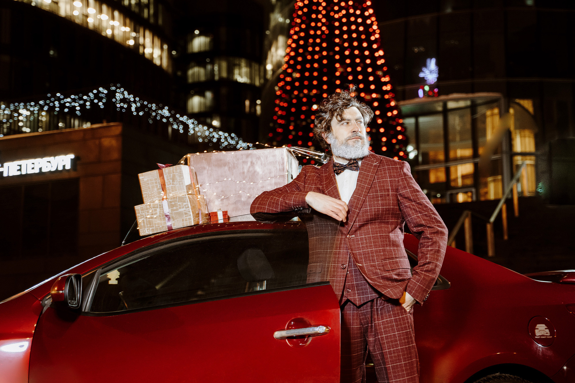 Fashion Santa. Photographer Natalia Baranova