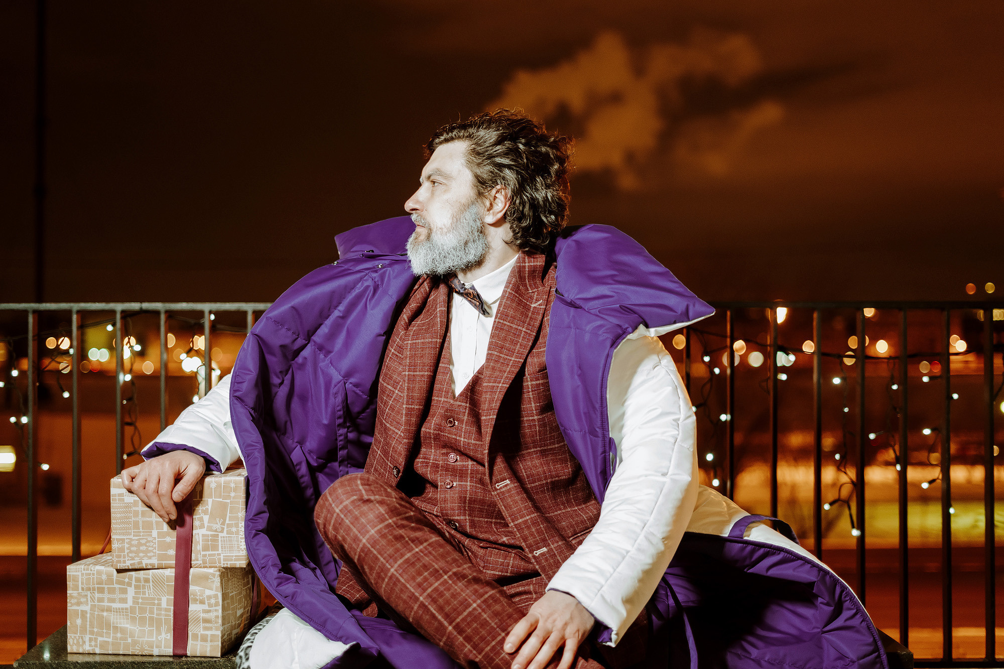 Fashion Santa. Photographer Natalia Baranova