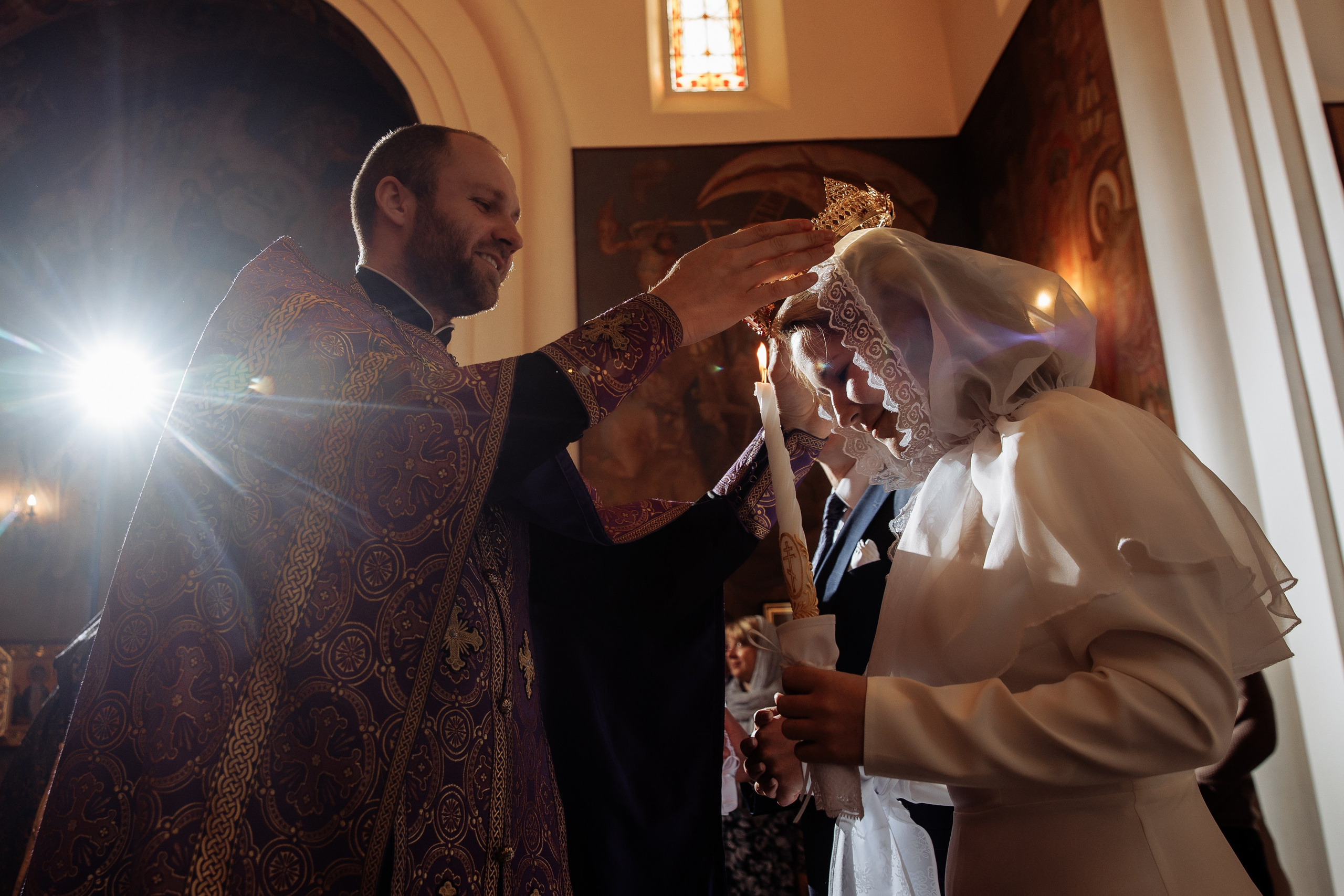 Венчание. Семейный фотограф на крещение и венчание