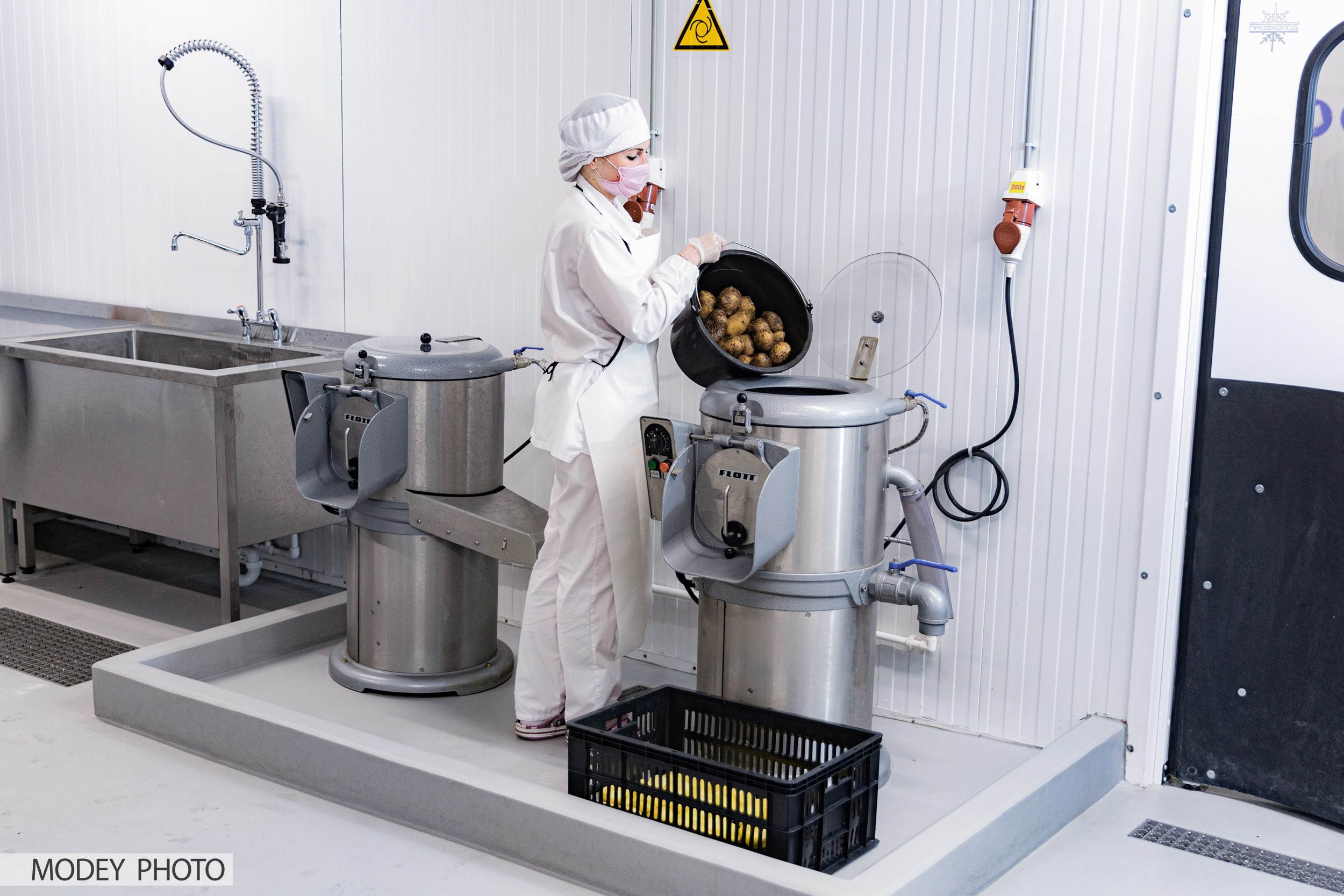 Производственный процесс пищевого цеха