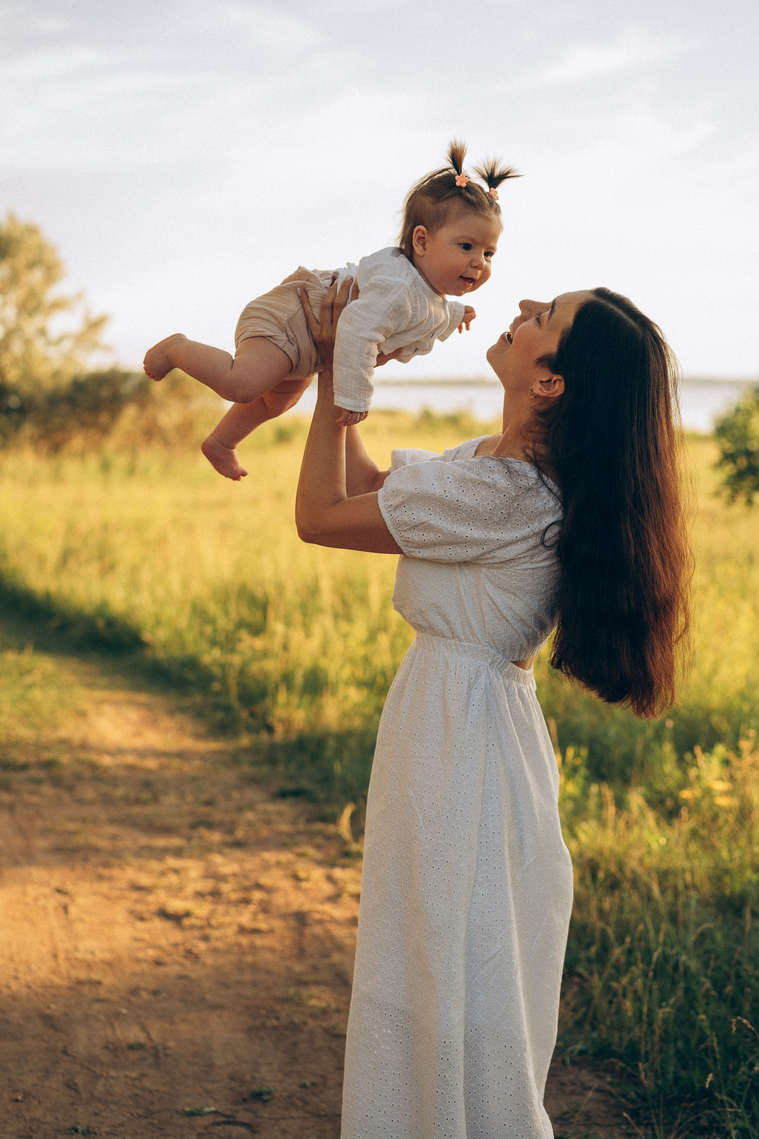Солнечный закат. Семейный фотограф в Челябинске Волченко Ксения