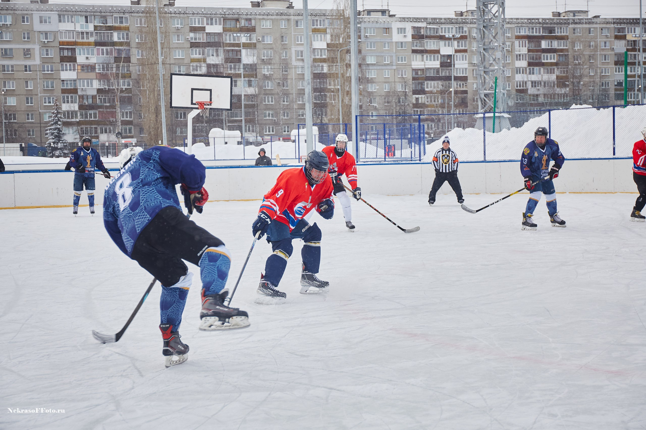 Турнир по хоккею «Русская классика» в рамках Офицерской хоккейной лиги. Спортивный фотограф Некрасов Денис