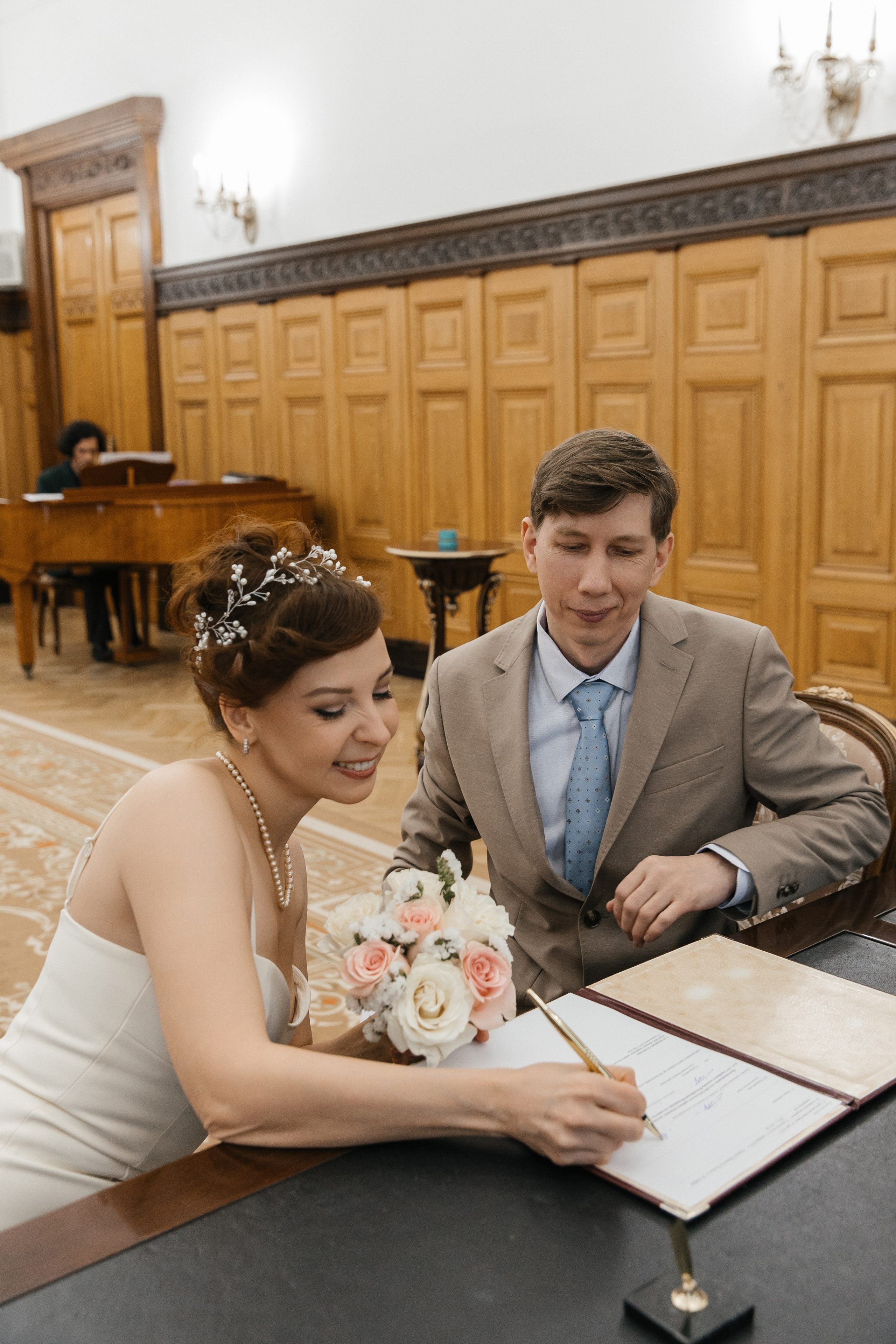 Роман и Елена. Роспись в Грибоедовском. Фотограф и видеограф Анна Домашенко