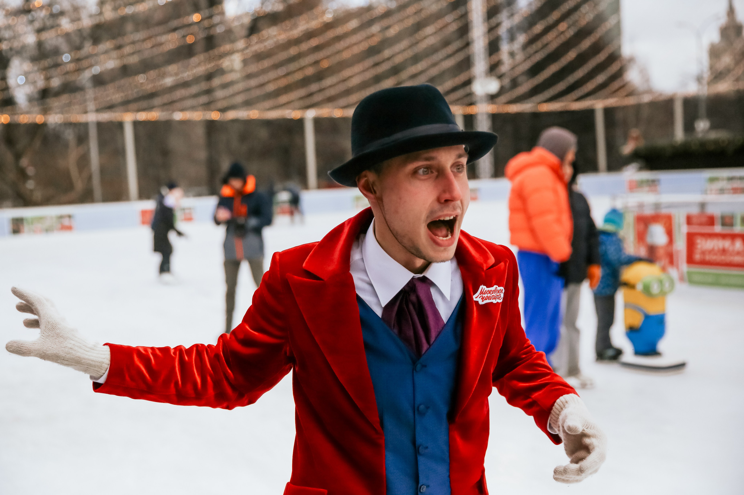 Ледовое шоу Сити каток Московское Чаепитие. Фотограф и видеограф Анна Домашенко