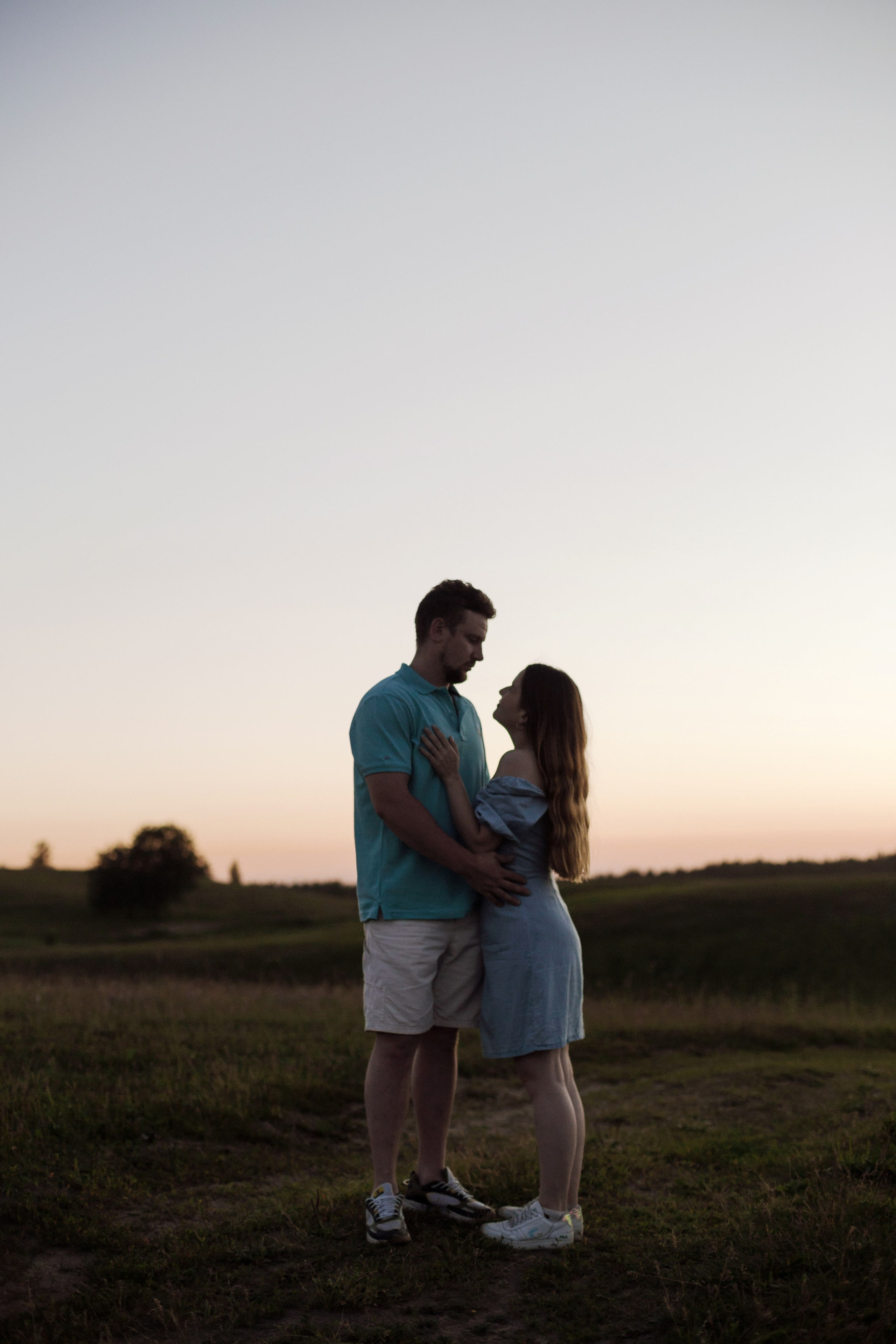 Колтушские высоты — Марина и Сергей. Портретный фотограф в Санкт-Петербурге Элина Ситникова
