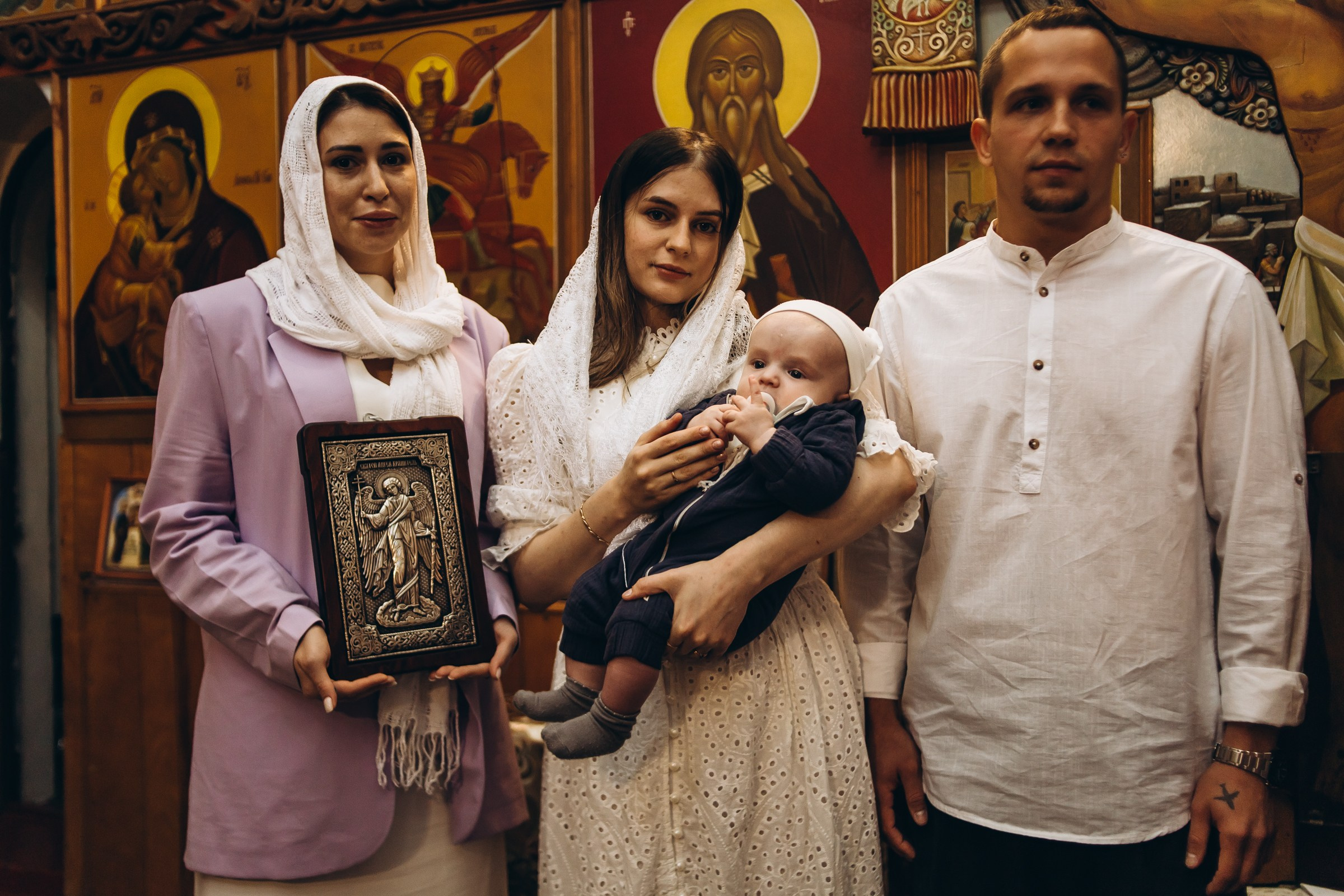 Крещение Мирослава. Семейный фотограф в Волгодонске Краченцева Анна