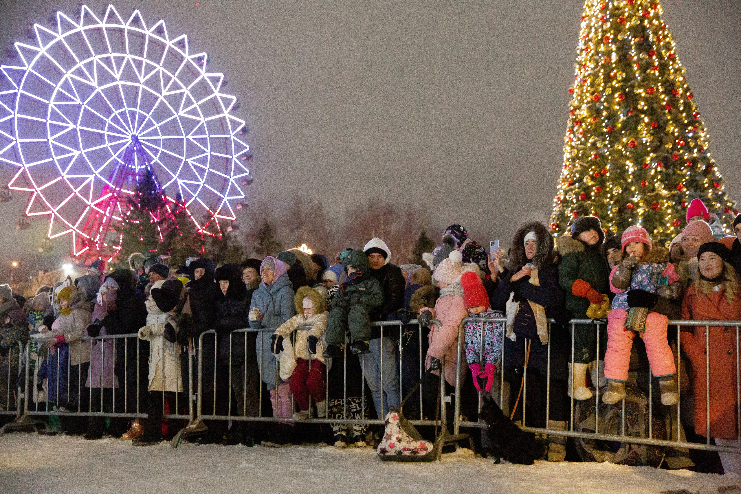Открытие катка — Набережная Новосибирска. Свадебный Фотограф Илья Чепайкин. Калининград