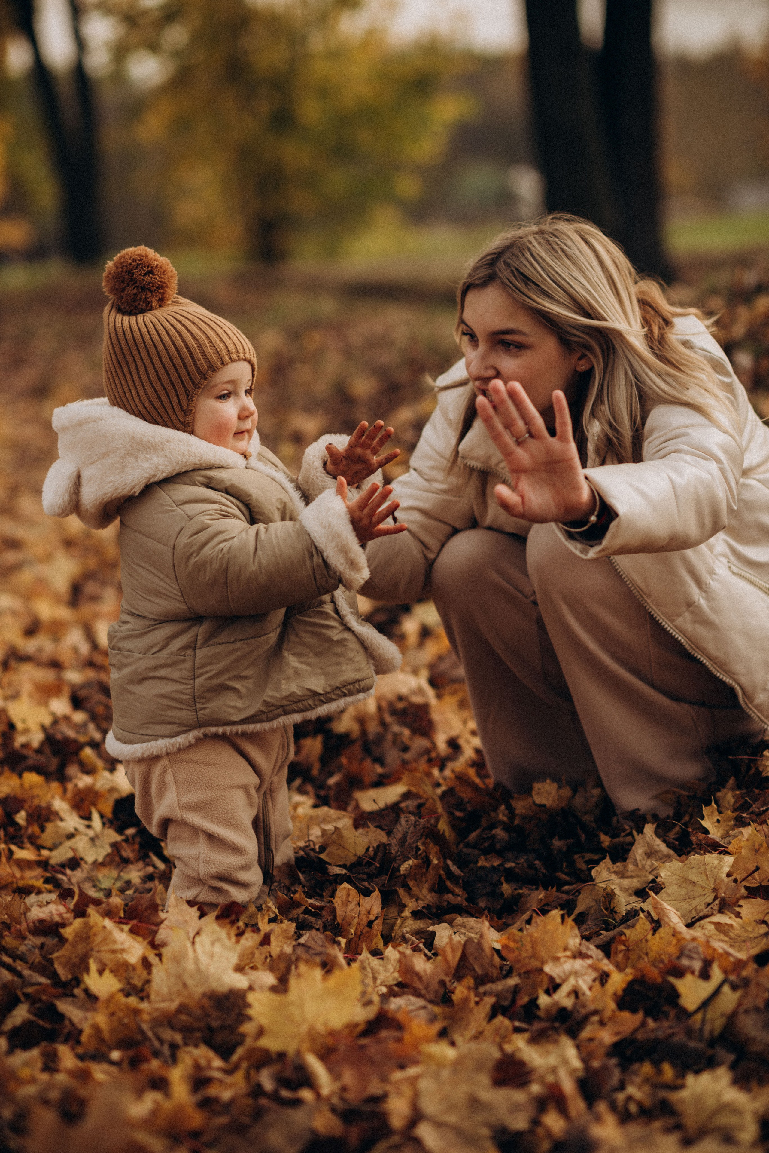 Осенняя фотосессия в парке. Семейный фотограф в Домодедово и Москве Елена Пичугина