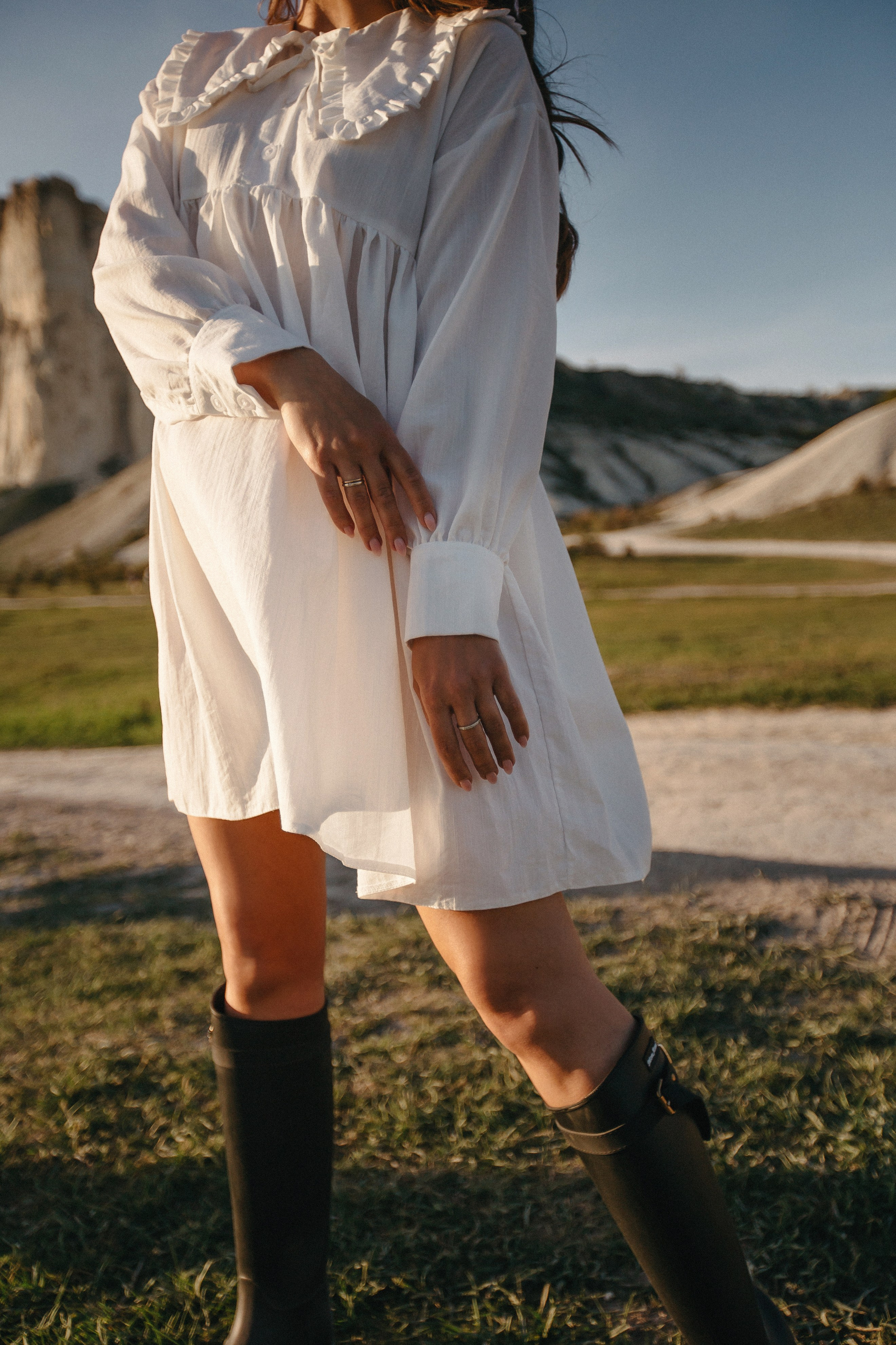 Алина. Белая скала. Фотограф Анна Лейман. Севастополь