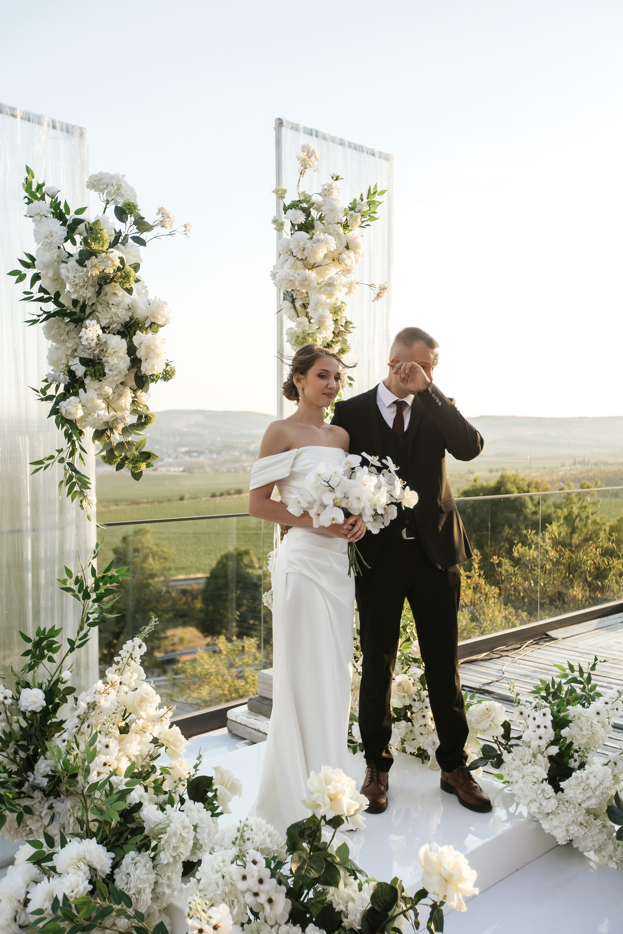 Андрей и Алина. Винодельня 78 Балаклава. Фотограф Анна Лейман. Севастополь