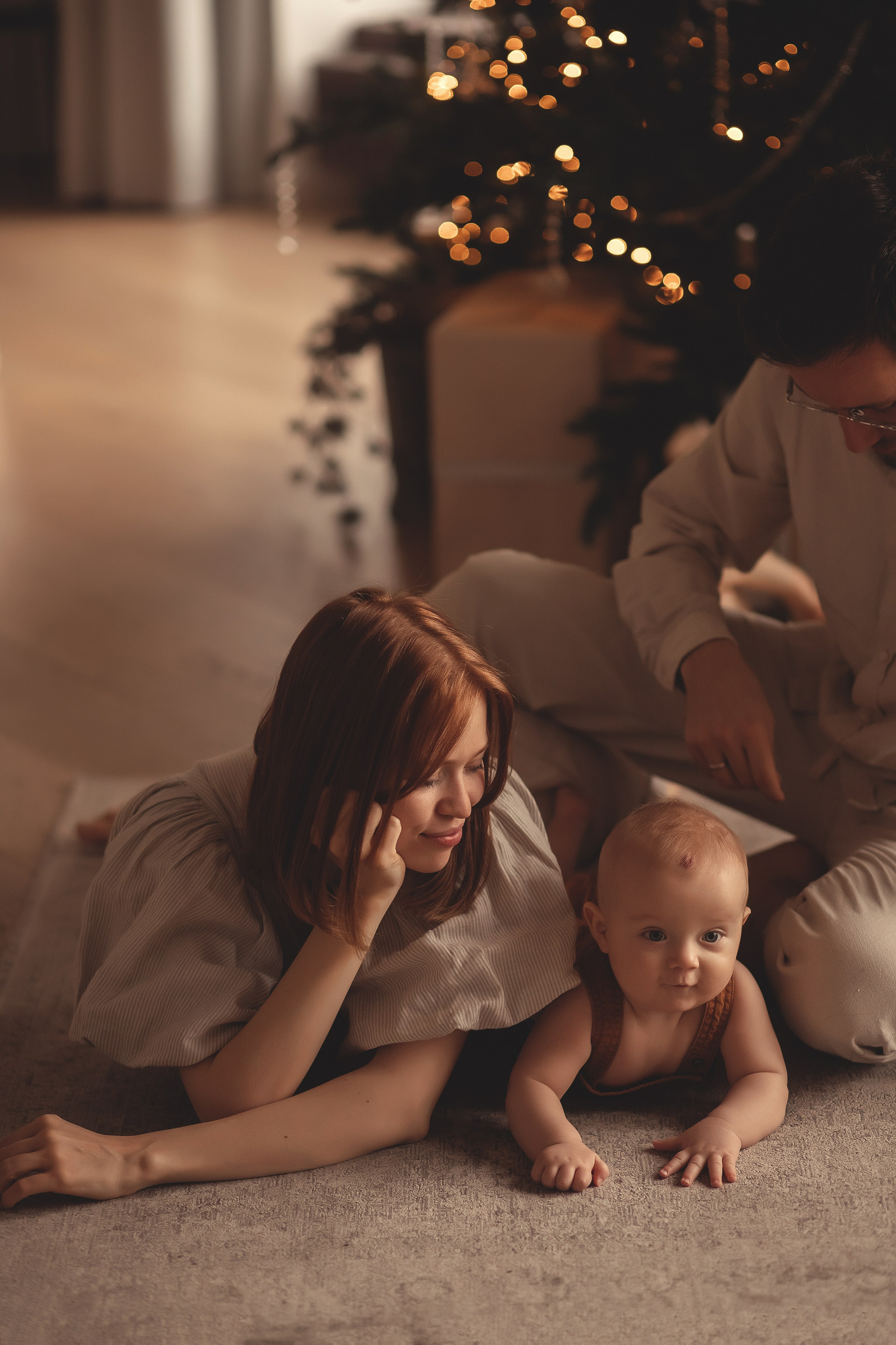 Семейная новогодняя история. Фотограф в Москве. Елизавета Косицына