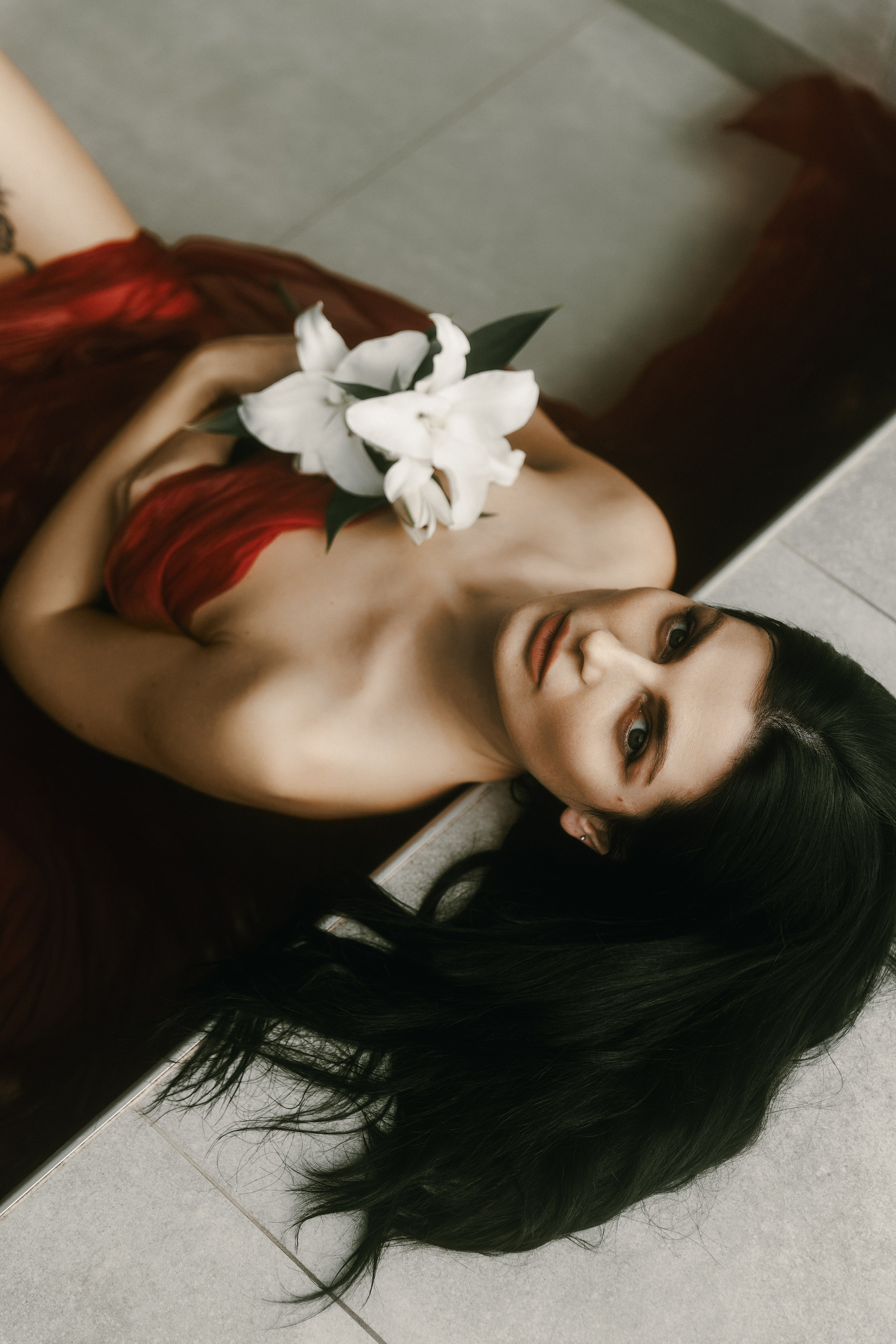 Яна — женский портрет в студии. Свадебный и портретный фотограф в Санкт-Петербурге Анна Демьянова