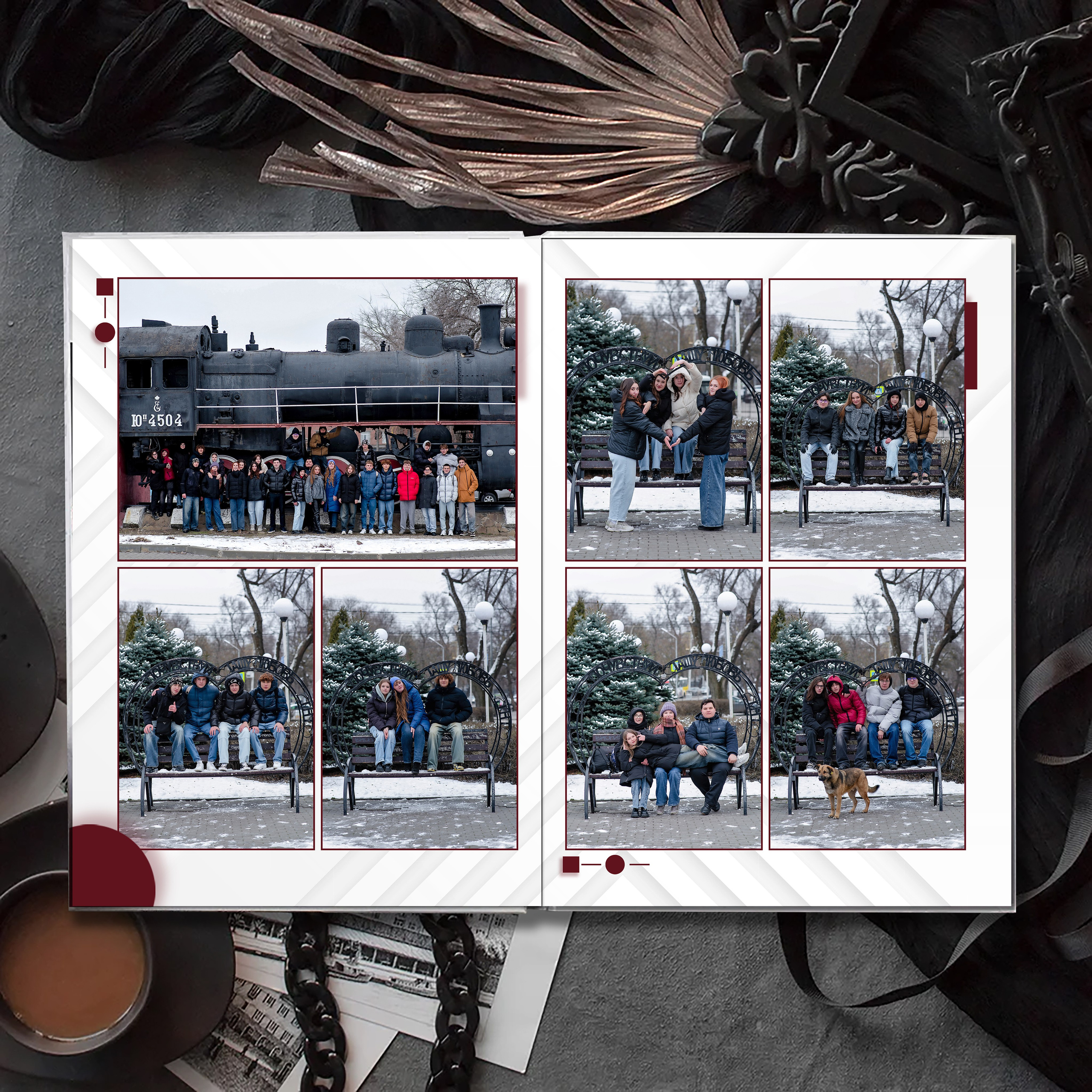 Выпускной альбом для выпускников школы (Дизайн № 213). Современные Выпускные Альбомы в Ростове-на-Дону