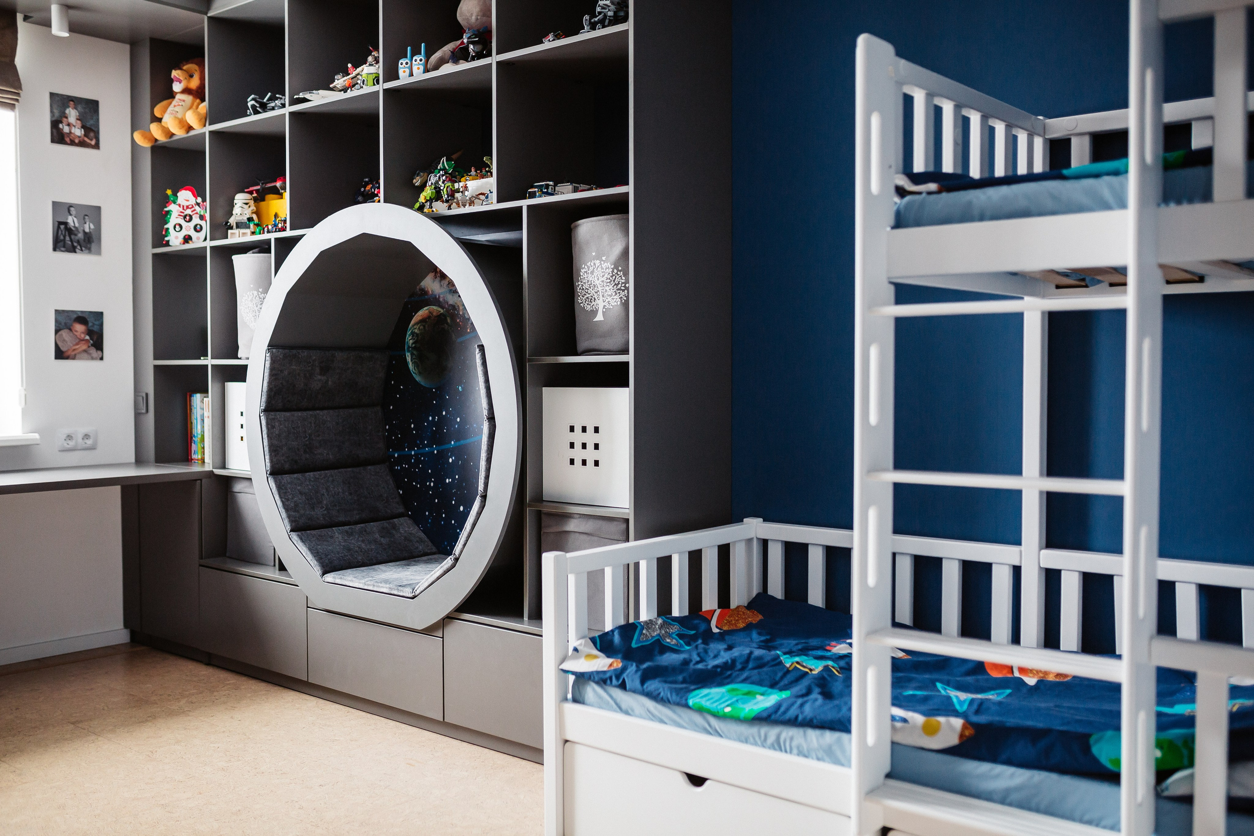 Детская. Дизайн интерьера квартир домов и общественных помещений, семейная студия Татьяна и Александр Бродюк в Санкт-Петербурге