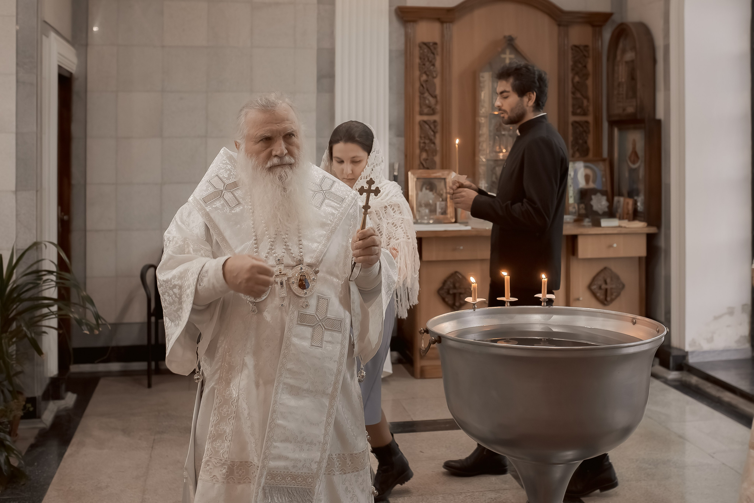 Крещение Евфимии. Фотограф на Крещение и Венчание в Ташкенте